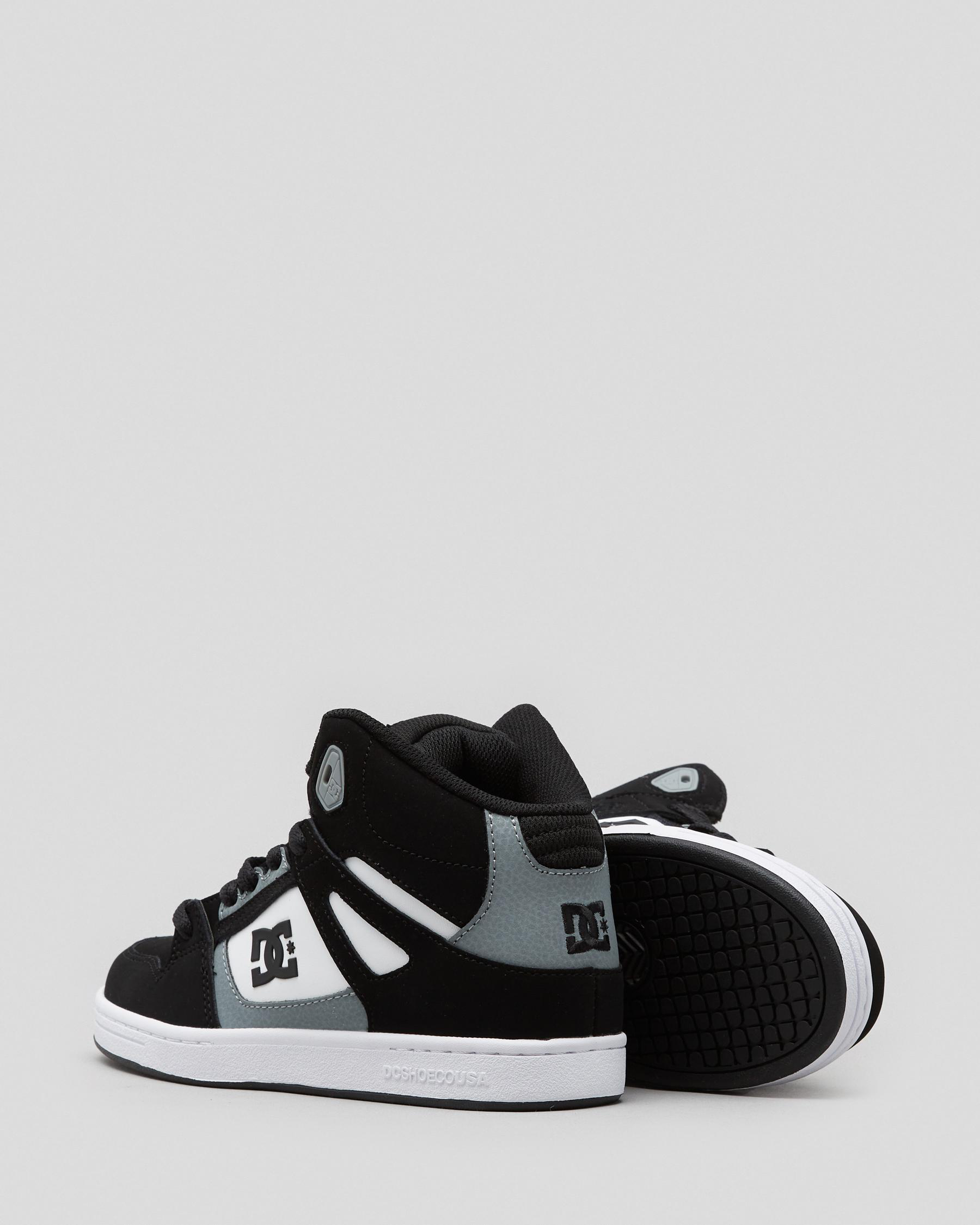 dc shoes with straps