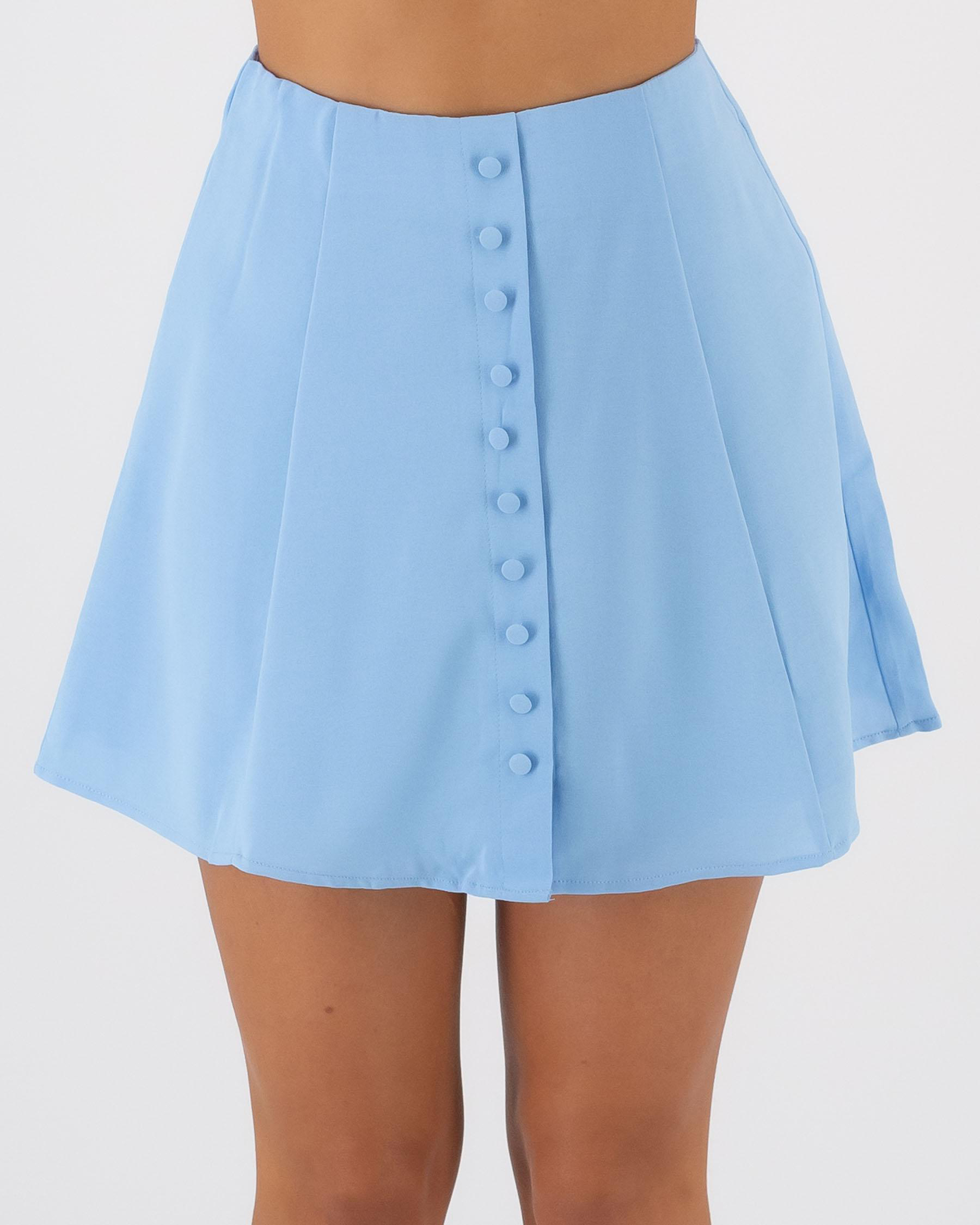 Ava And Ever Sasha Skirt In Baby Blue - Fast Shipping & Easy Returns ...