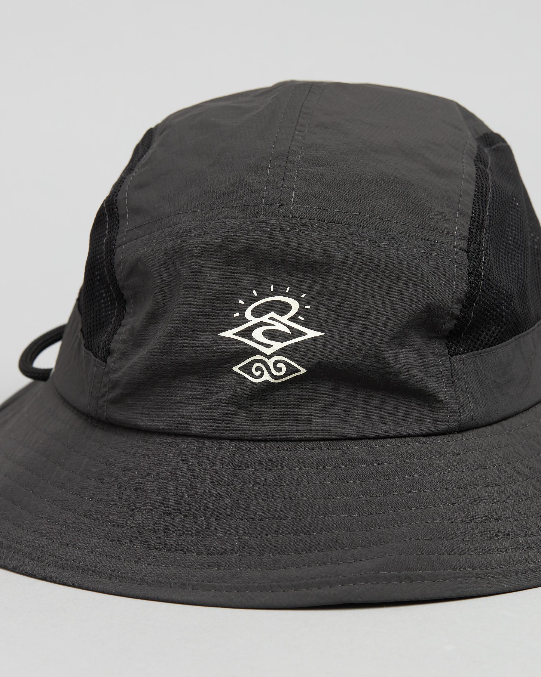 Rip Curl Searchers Boonie Hat In Black - Fast Shipping & Easy Returns ...