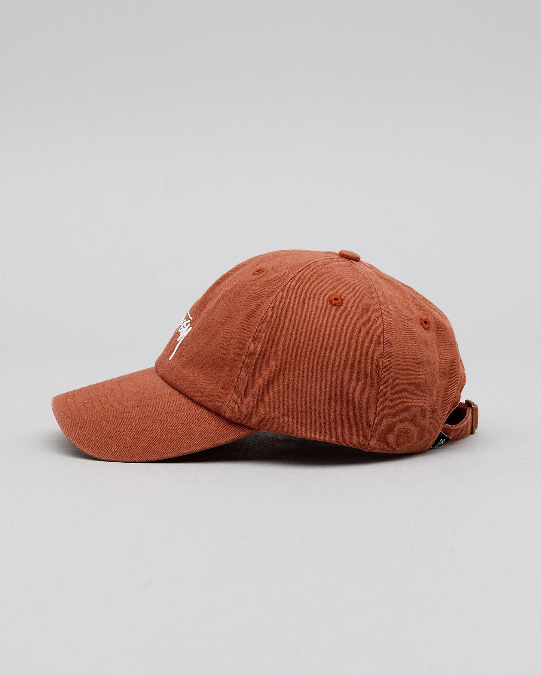 Shop Stussy Stock Low Pro Cap In Brick - Fast Shipping & Easy Returns ...