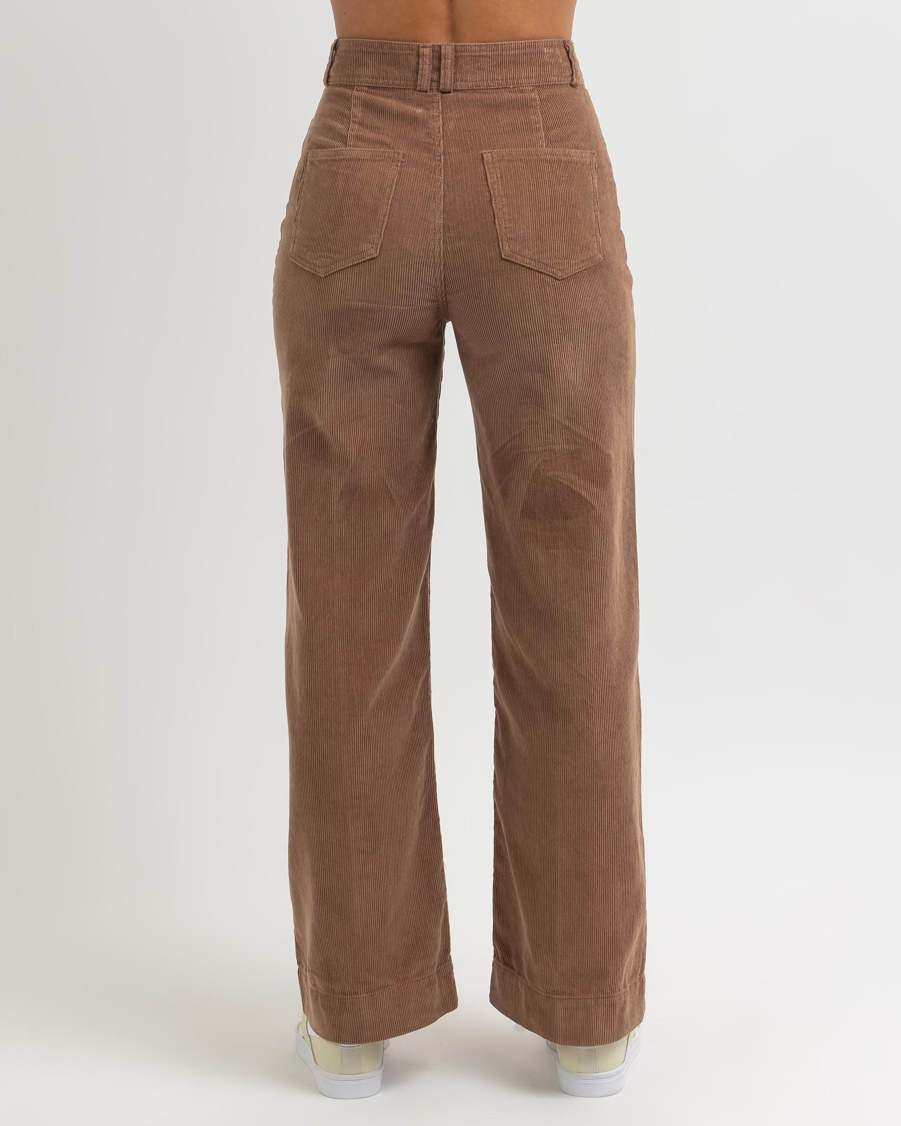Ava And Ever New Jersey Pants In Milk Chocolate - Fast Shipping & Easy ...