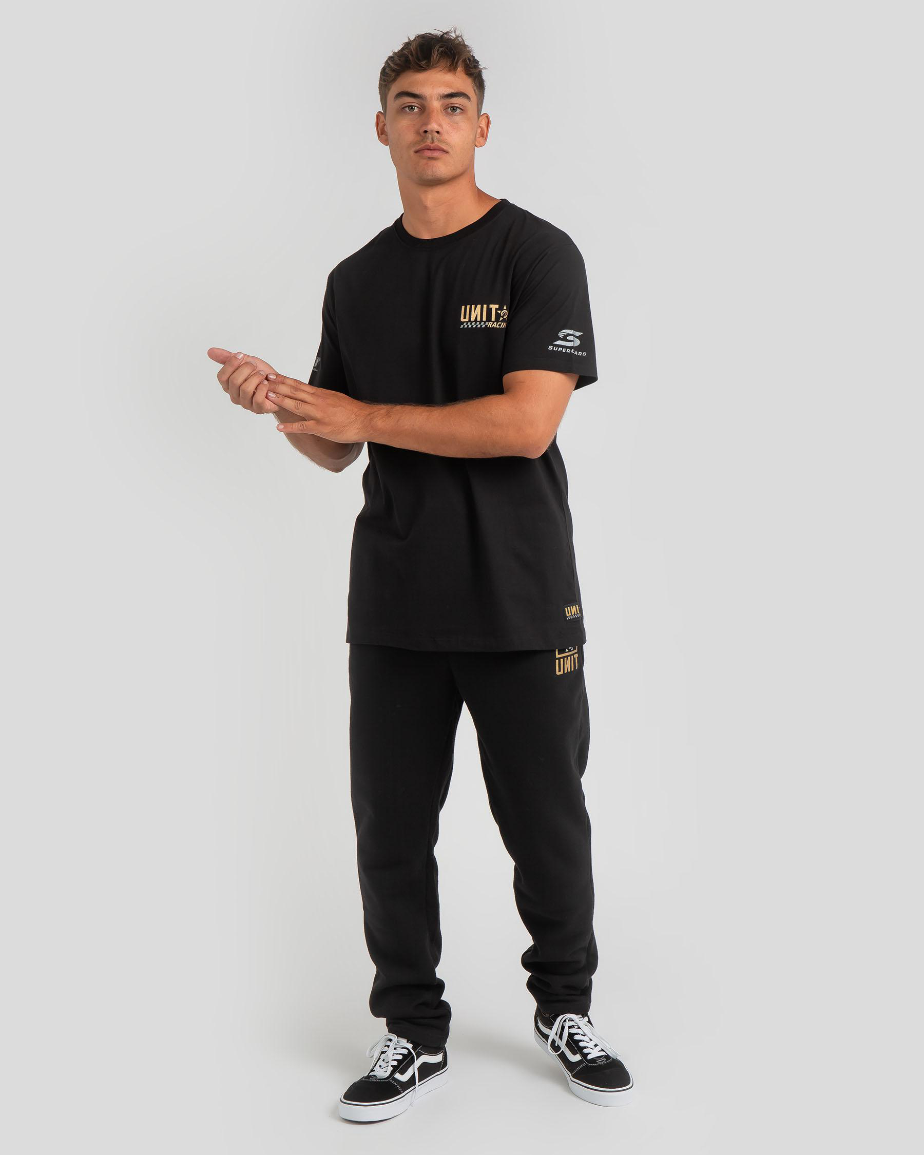 Shop Unit Racing T-Shirt In Black - Fast Shipping & Easy Returns - City ...