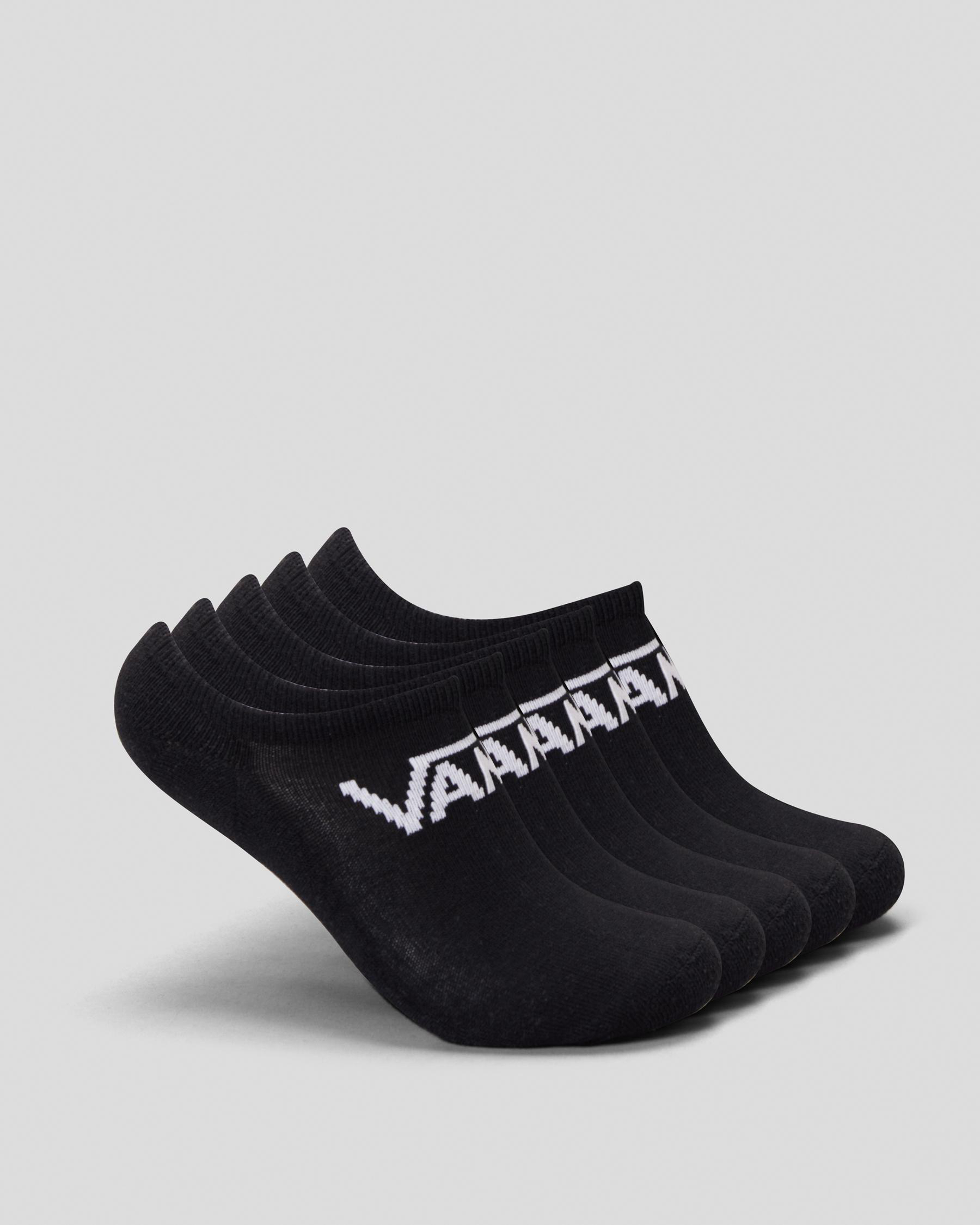 shop-vans-boys-classic-kick-socks-3-pack-in-black-fast-shipping