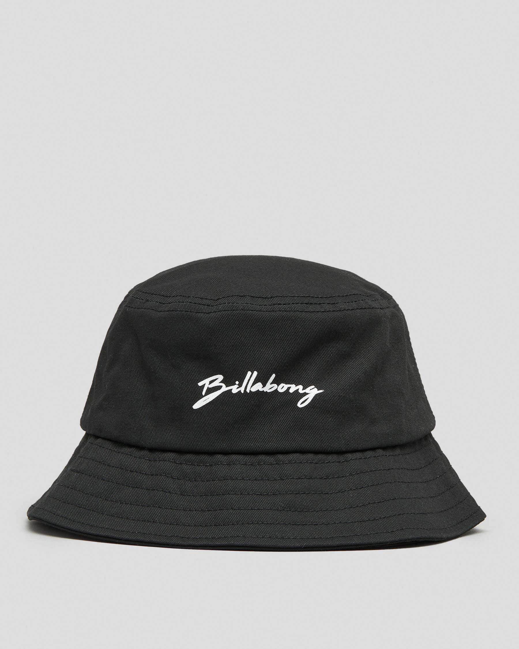 Billabong CB Amity Bucket Hat In Black - Fast Shipping & Easy Returns ...