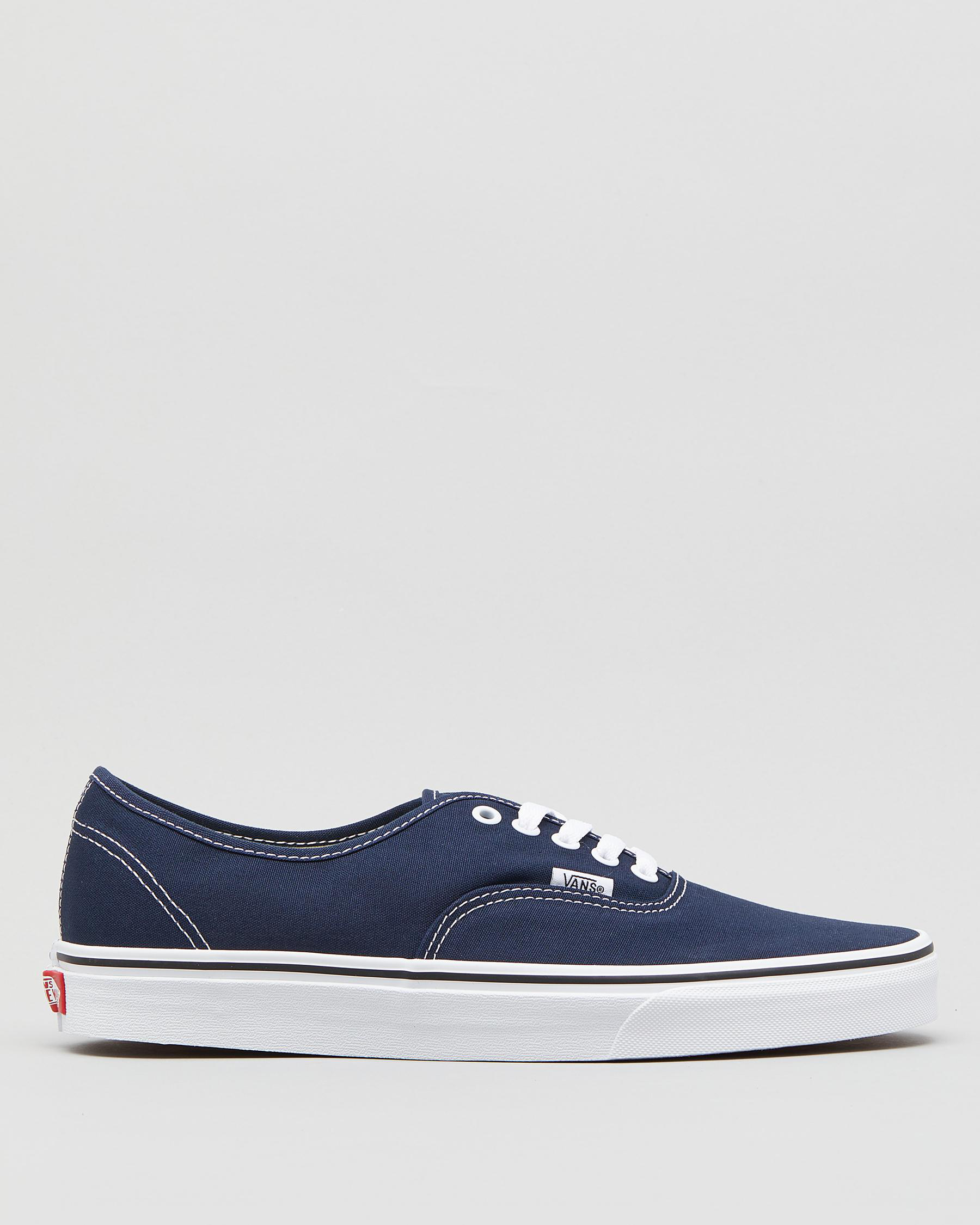 Shop Vans Authentic Shoes In Parisian Night/true White - Fast Shipping ...