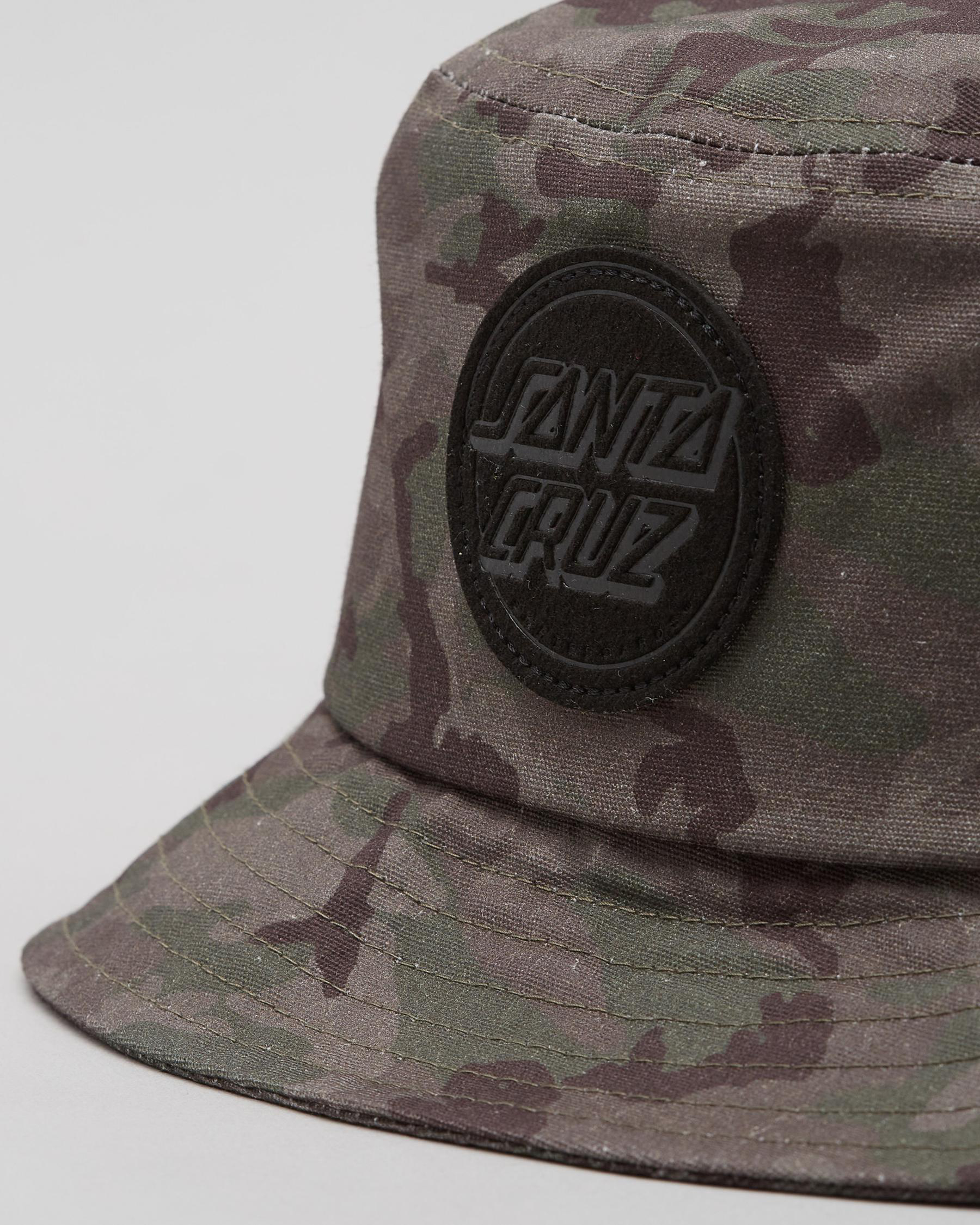 Shop Santa Cruz Camo Booney Hat In Camo Fast Shipping & Easy Returns