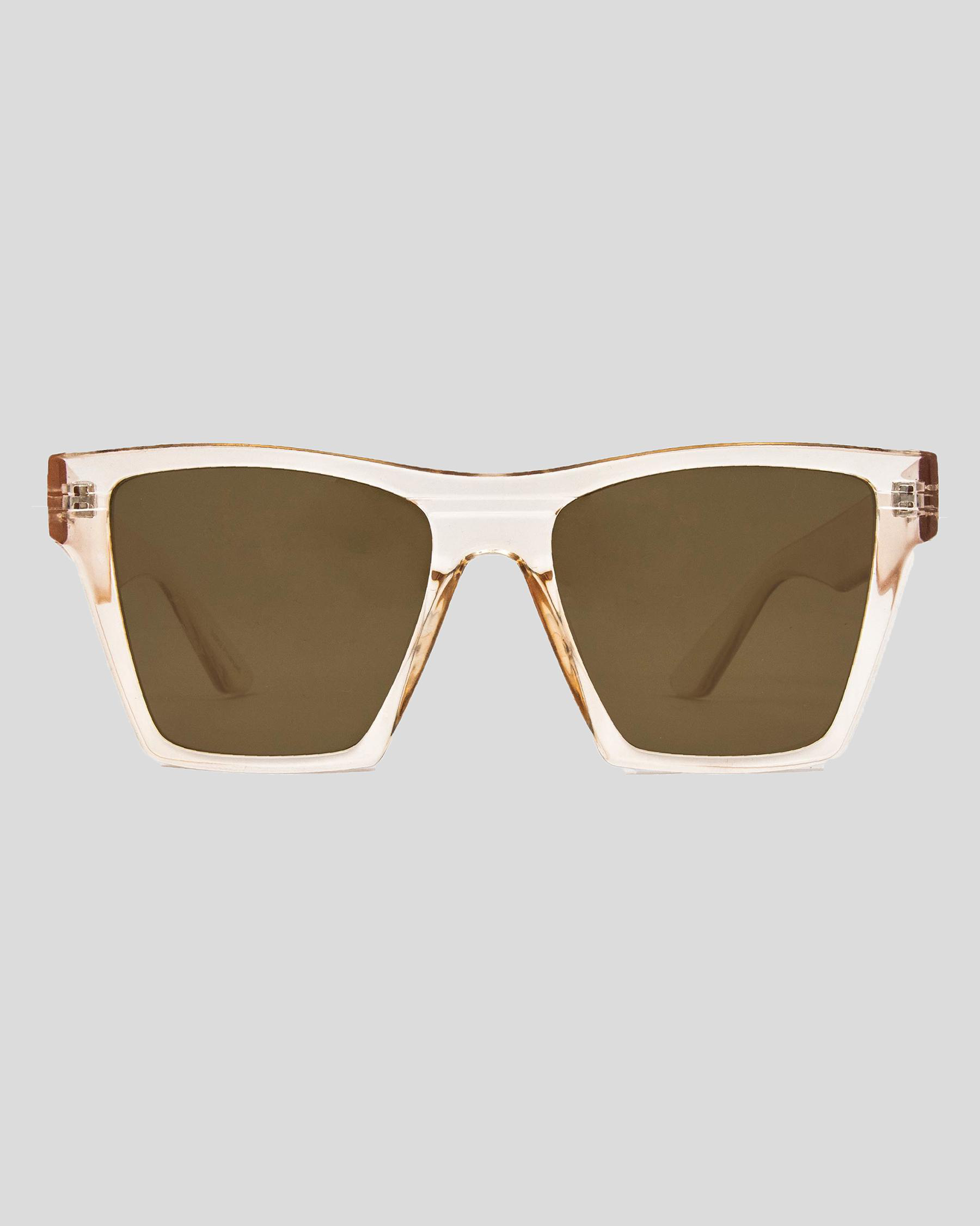 Shop Carve Phoenix Sunglasses In Crystal Champagne/brown Fast