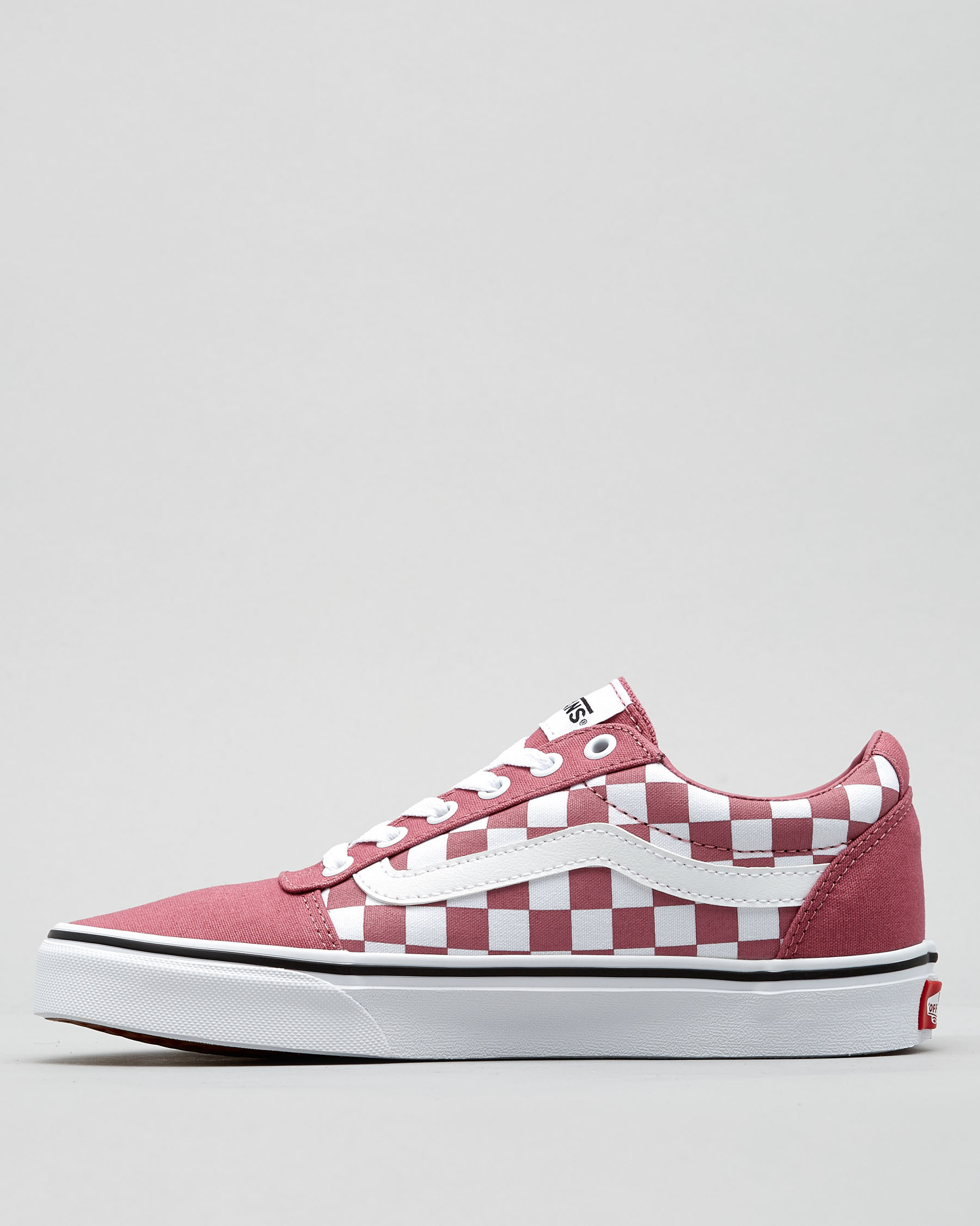 Shop Vans Womens Old Skool Ward Shoes In Heather Rose/ White - Fast ...