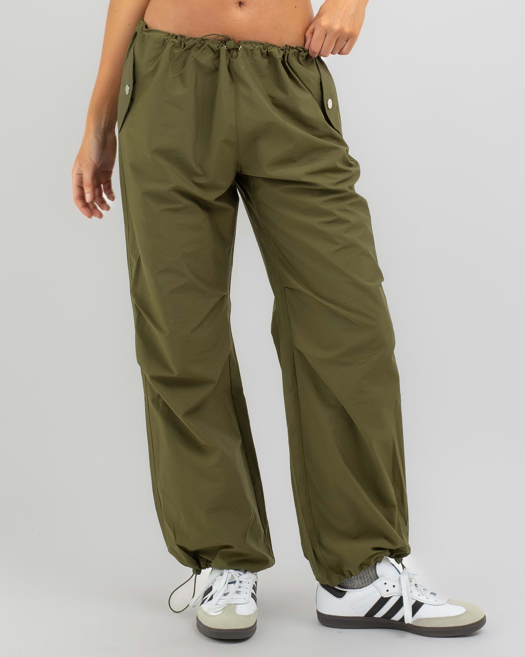 Ava And Ever Hailey Pants In Khaki - Fast Shipping & Easy Returns ...