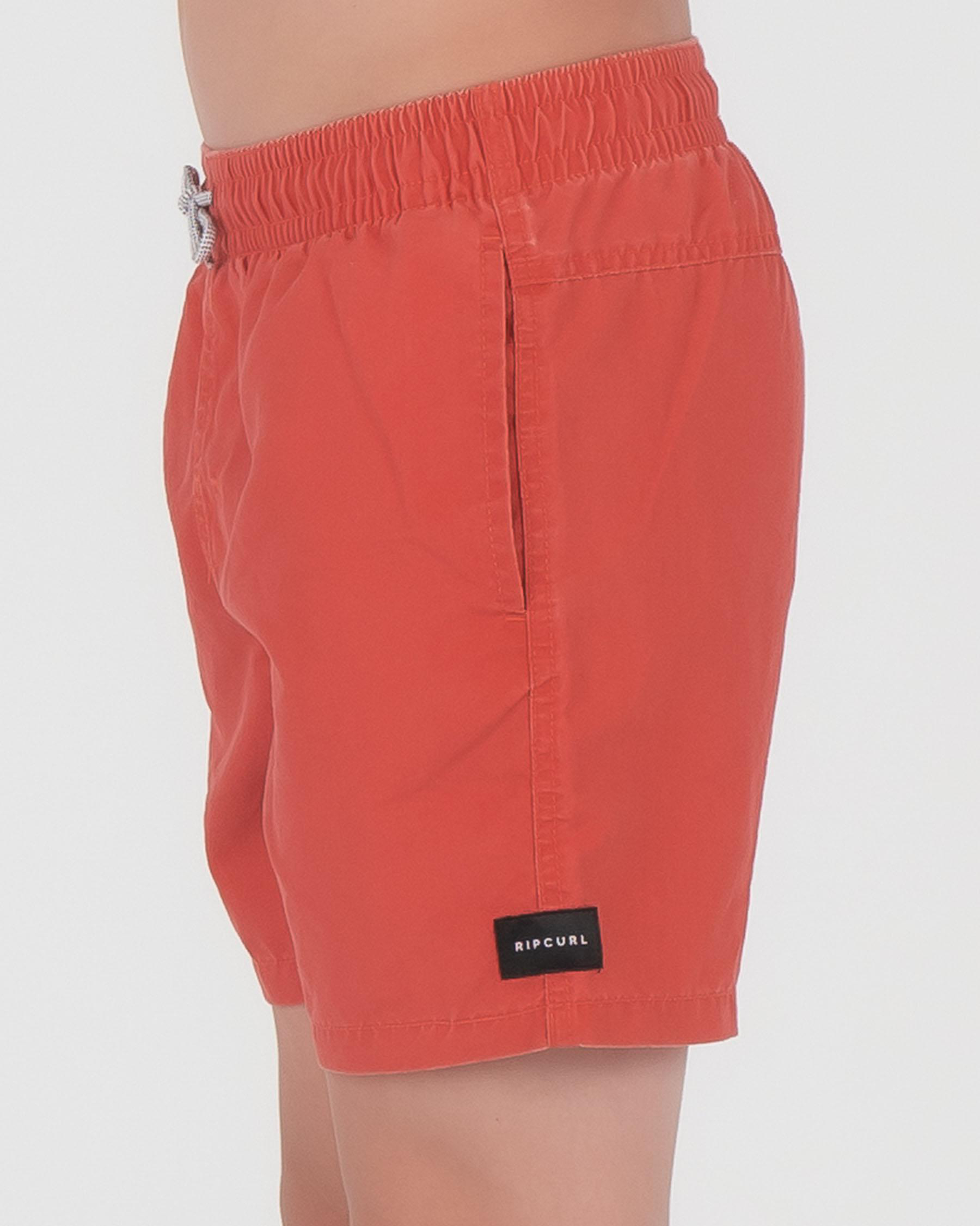 Rip Curl Boys' Bondi Volley Shorts In Red FREE* Shipping & Easy Returns City Beach United States