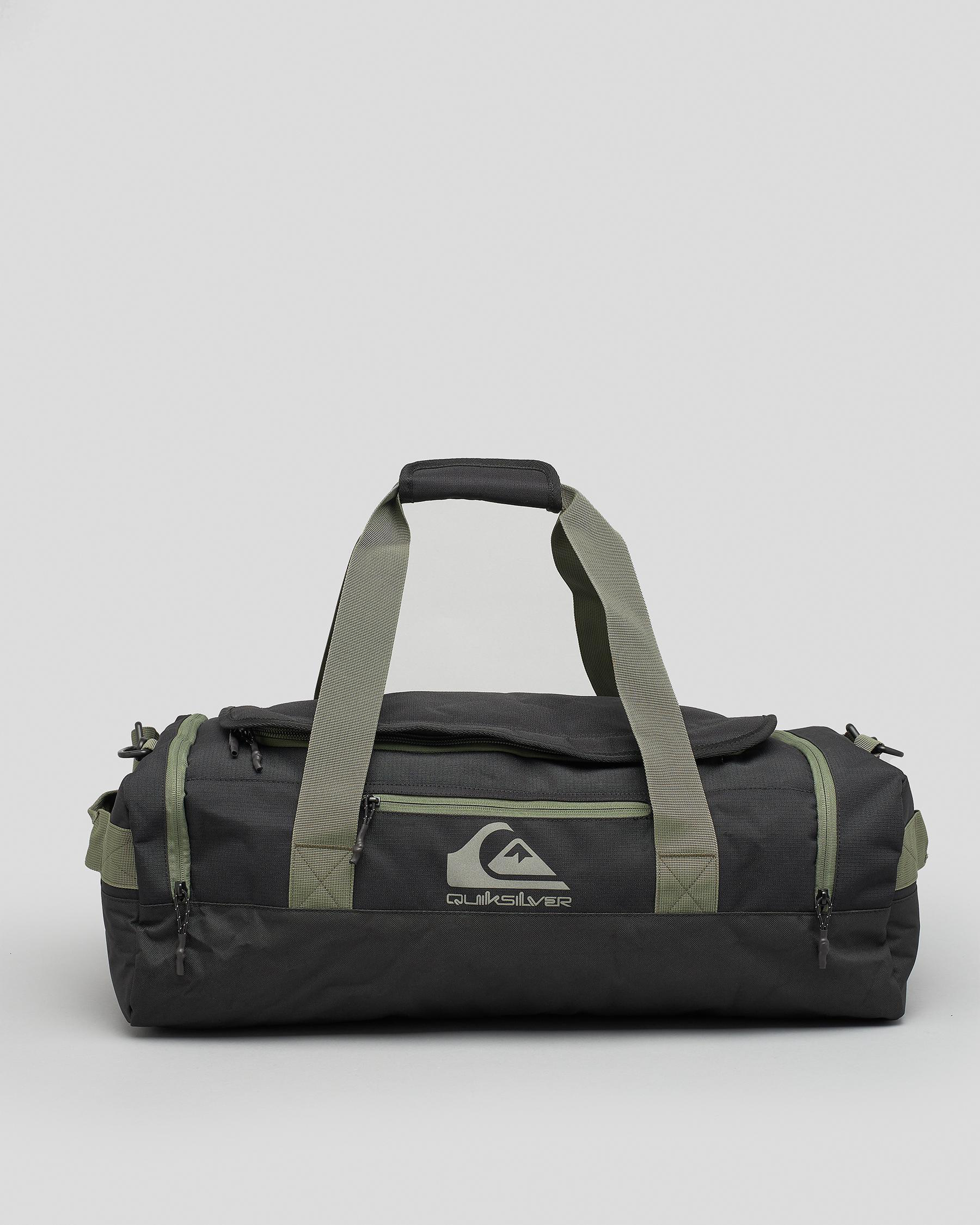 Quiksilver Shelter Duffle Bag In Black/thyme City Beach Australia