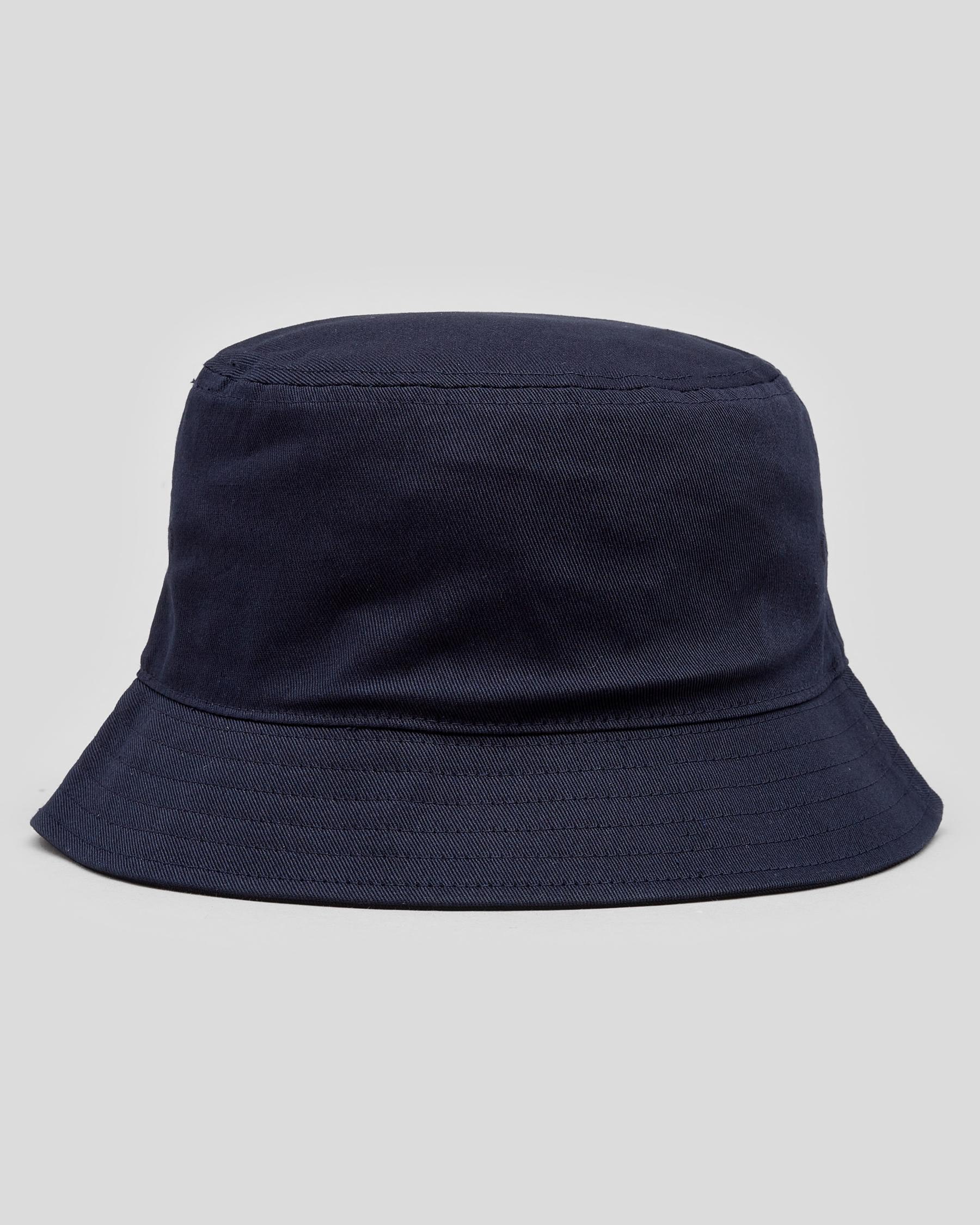 Tommy Hilfiger Flag Bucket hat In Desert Sky - Fast Shipping & Easy ...