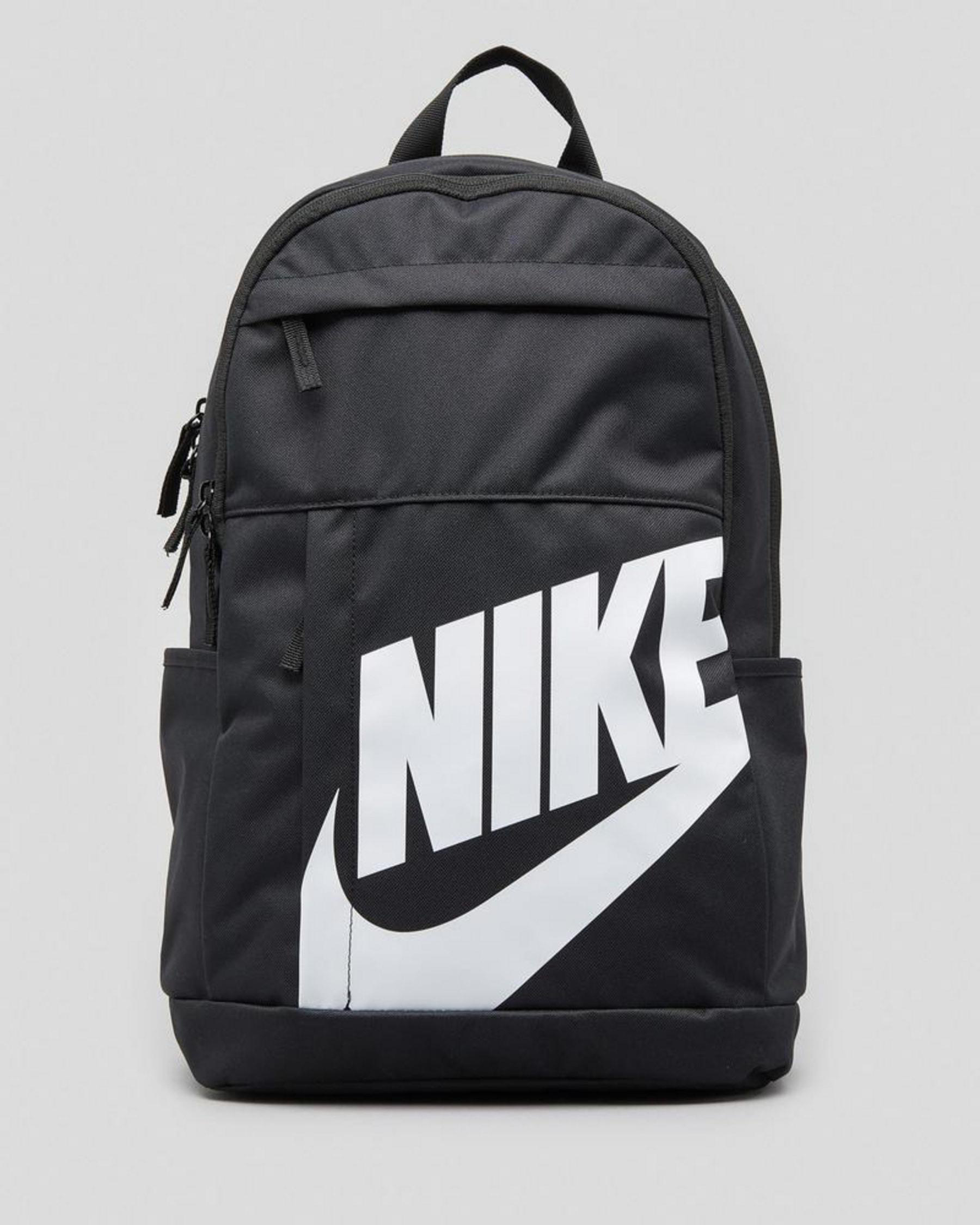 Shop Nike Elemental Backpack In Black/black/white - Fast Shipping ...