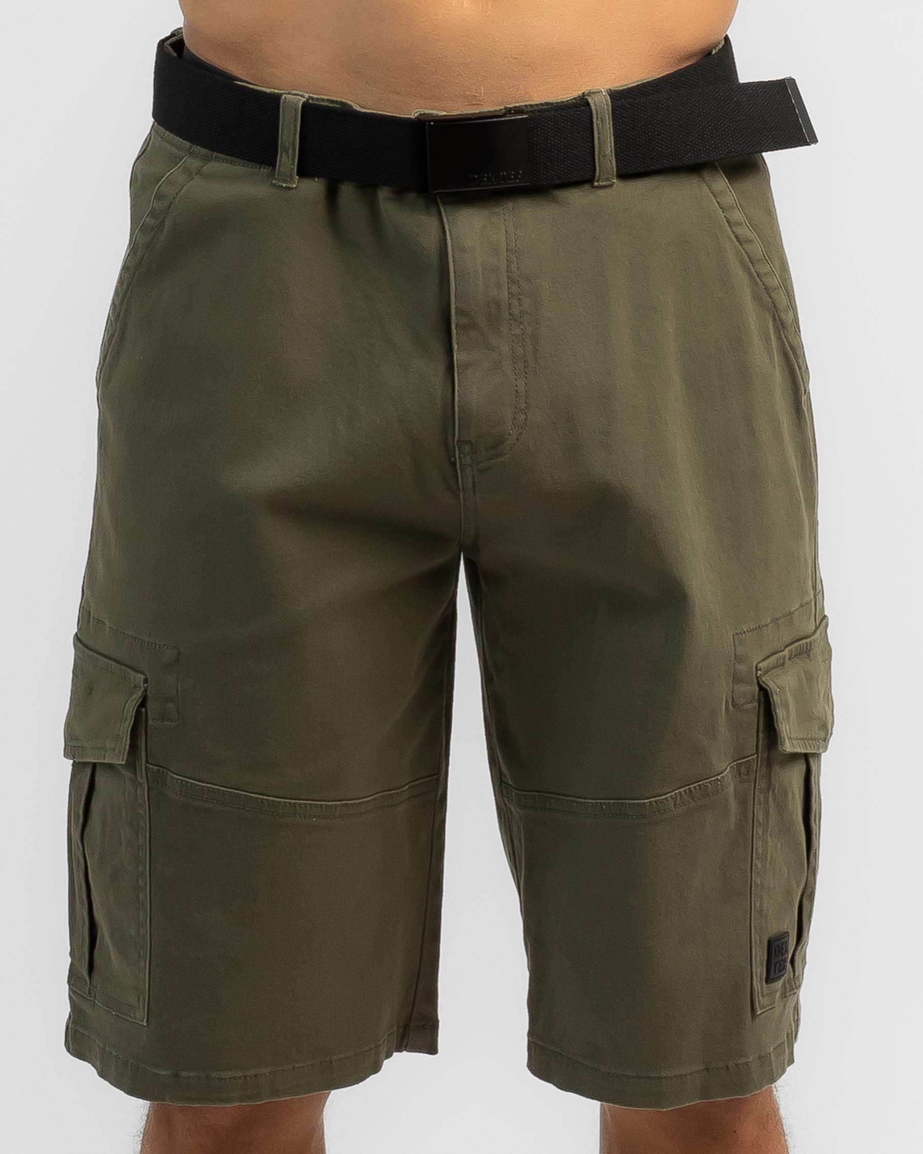 Dexter Guardian Cargo Shorts In Olive - Fast Shipping & Easy Returns ...