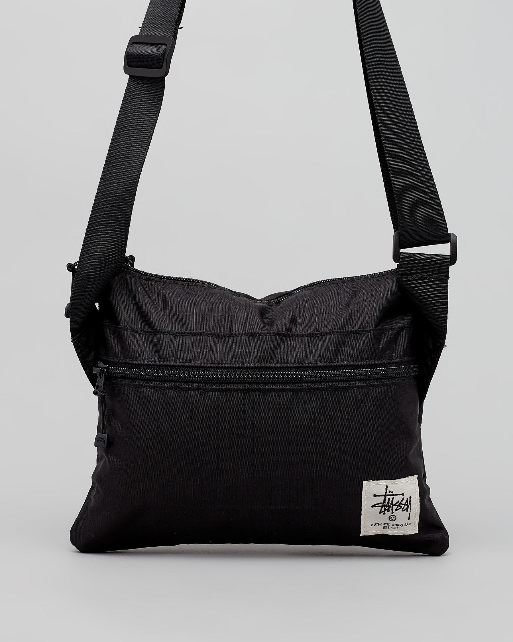 Shop Stussy Workgear Crossbody Bag In Black - Fast Shipping & Easy