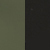 Black/ Green