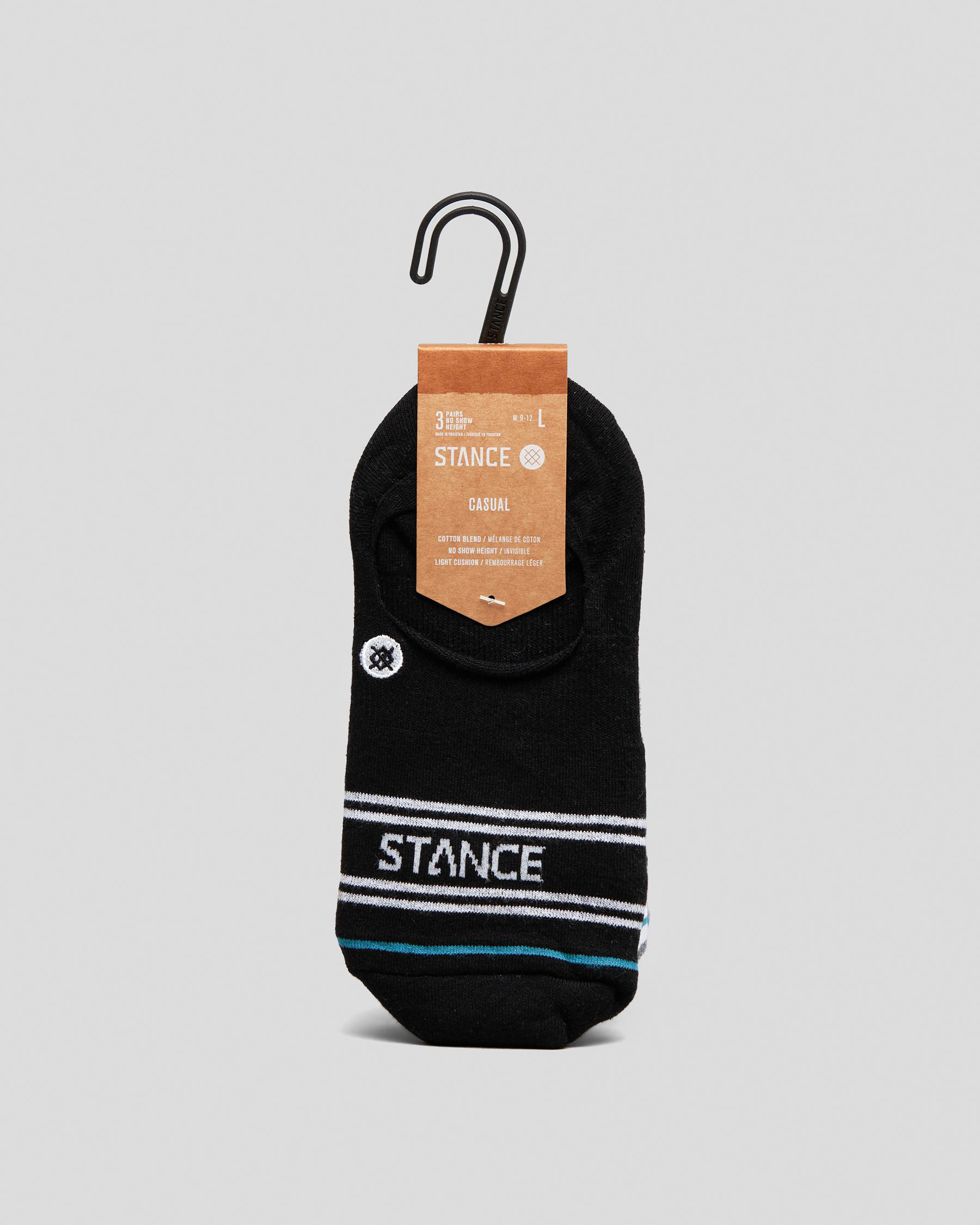 Shop Stance Basic No Show Socks 3 Pack In Multi Fast Shipping & Easy Returns City Beach
