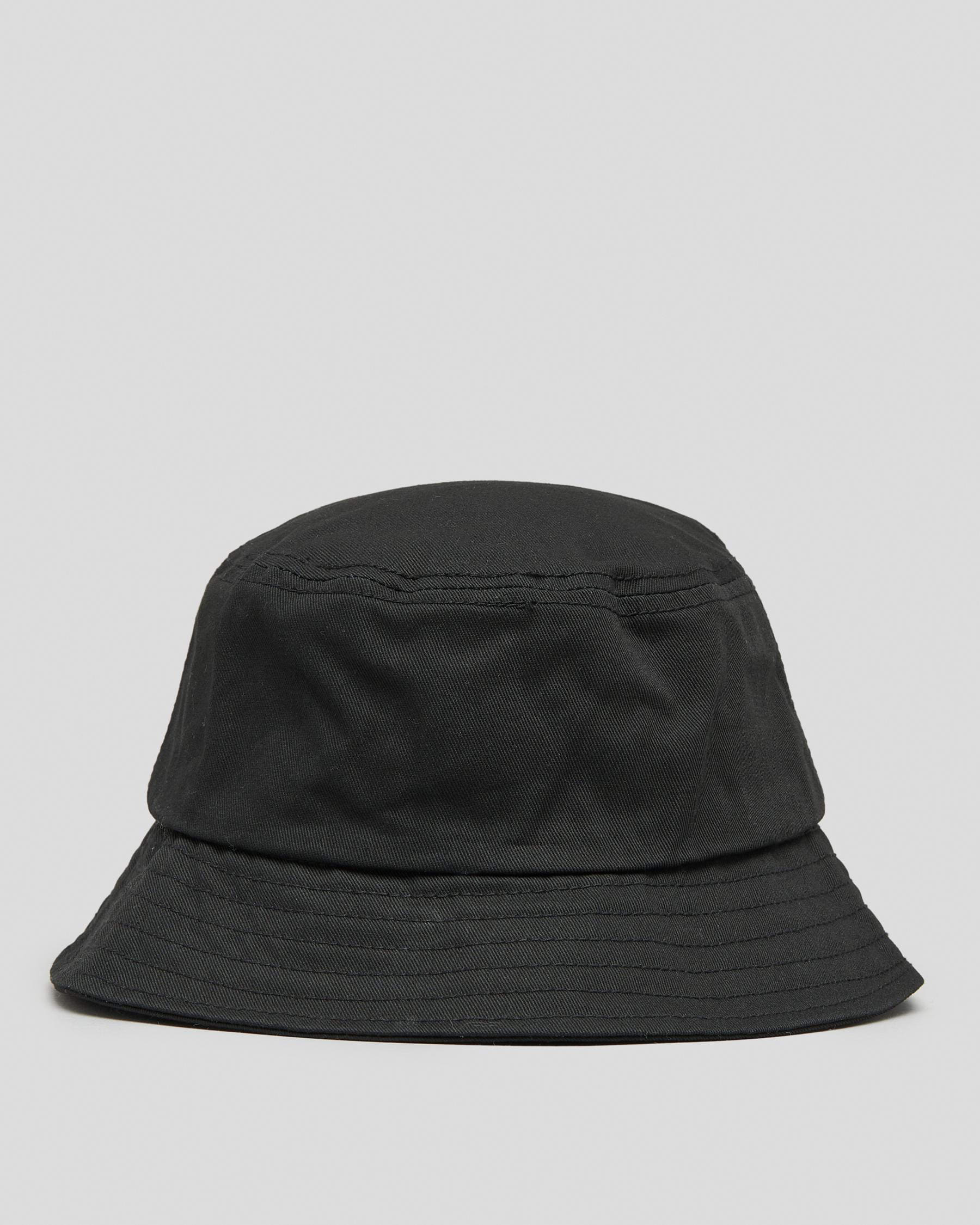 Shop Billabong CB Amity Bucket Hat In Black - Fast Shipping & Easy ...