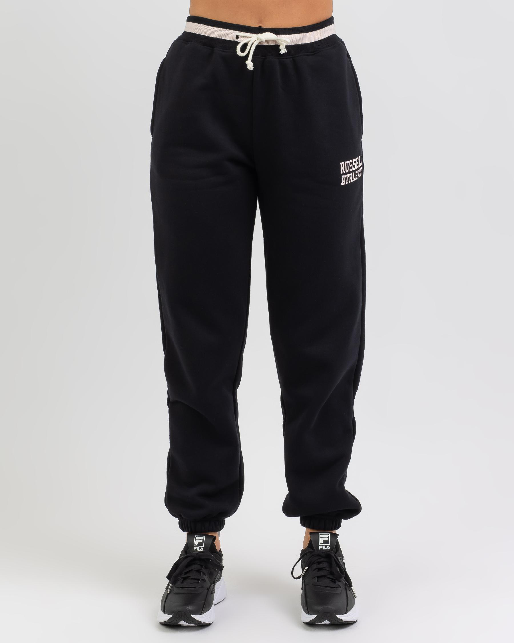 Shop Russell Athletic Move On Track Pants In Black Fast Shipping & Easy Returns City Beach