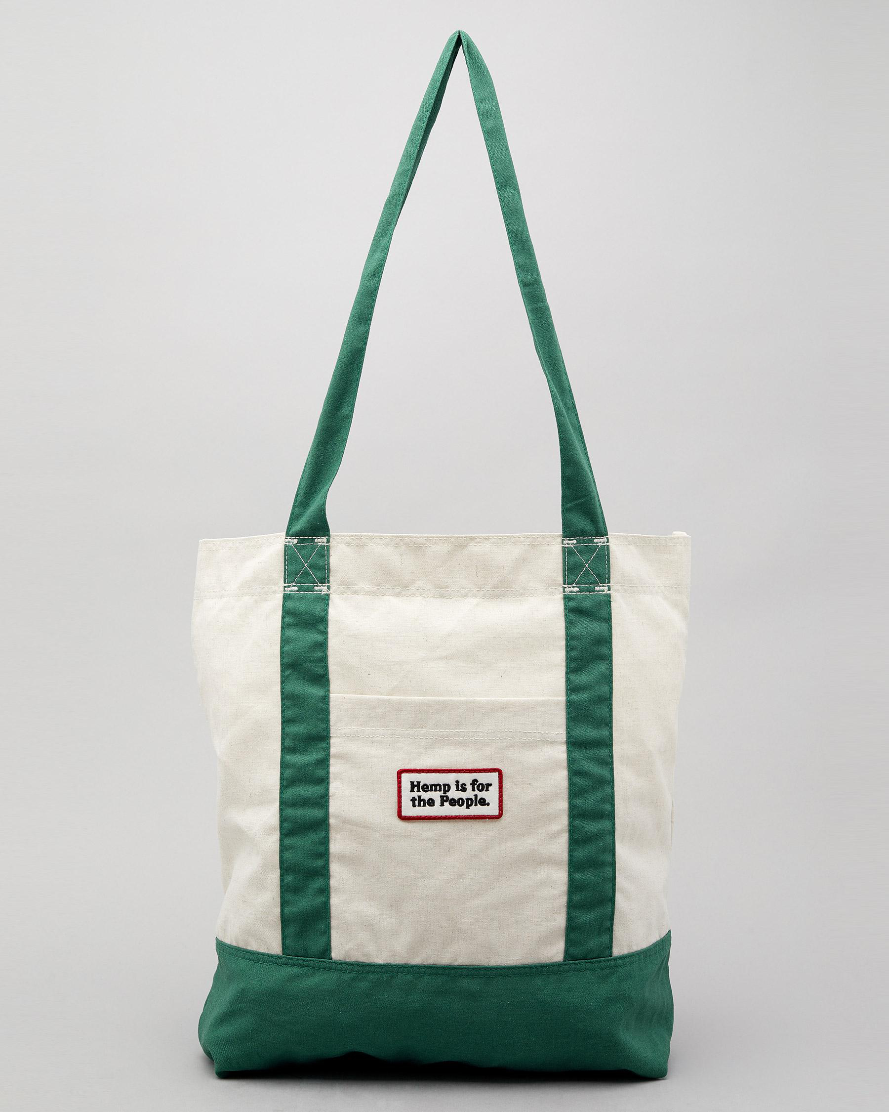 Shop Afends For The People Hemp Tote Bag In Moonbeam Fast