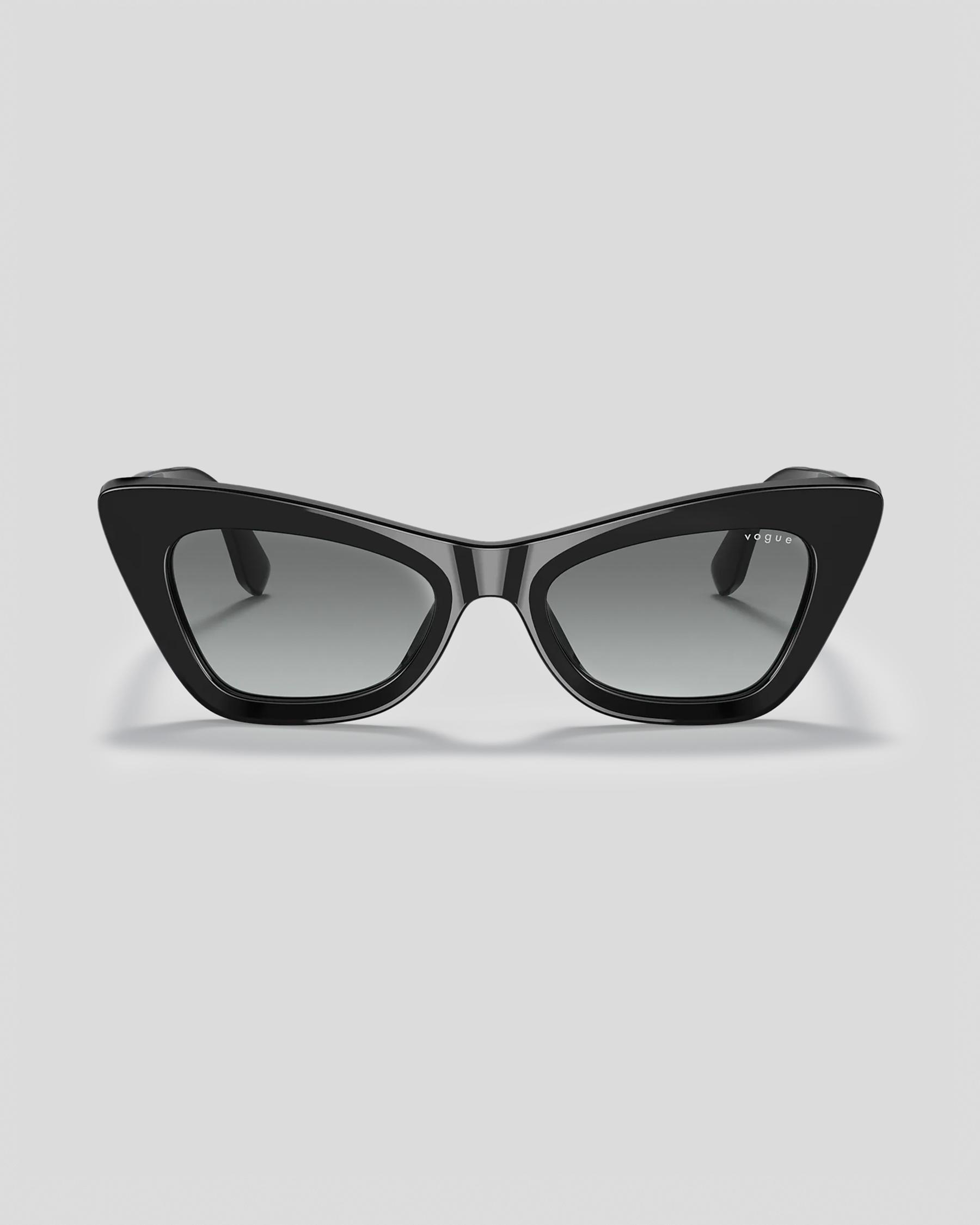 Vogue Eyewear Paris Sunglasses In Black (W44/11) Fast Shipping & Easy Returns City Beach