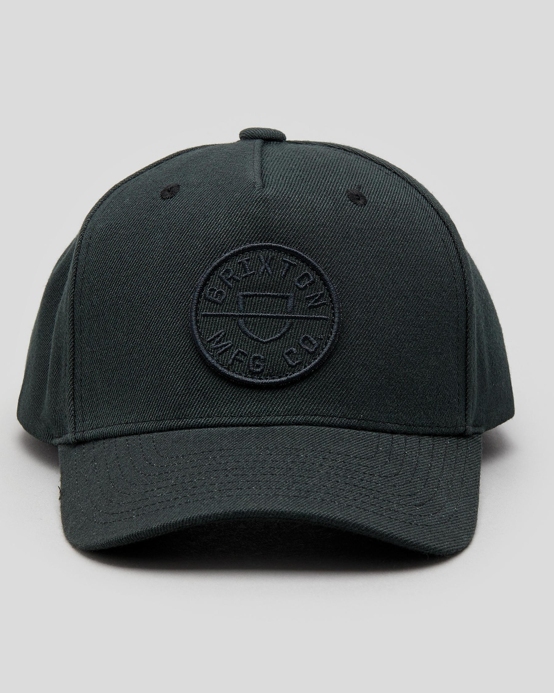MP Snapback Cap In Pigment Black 