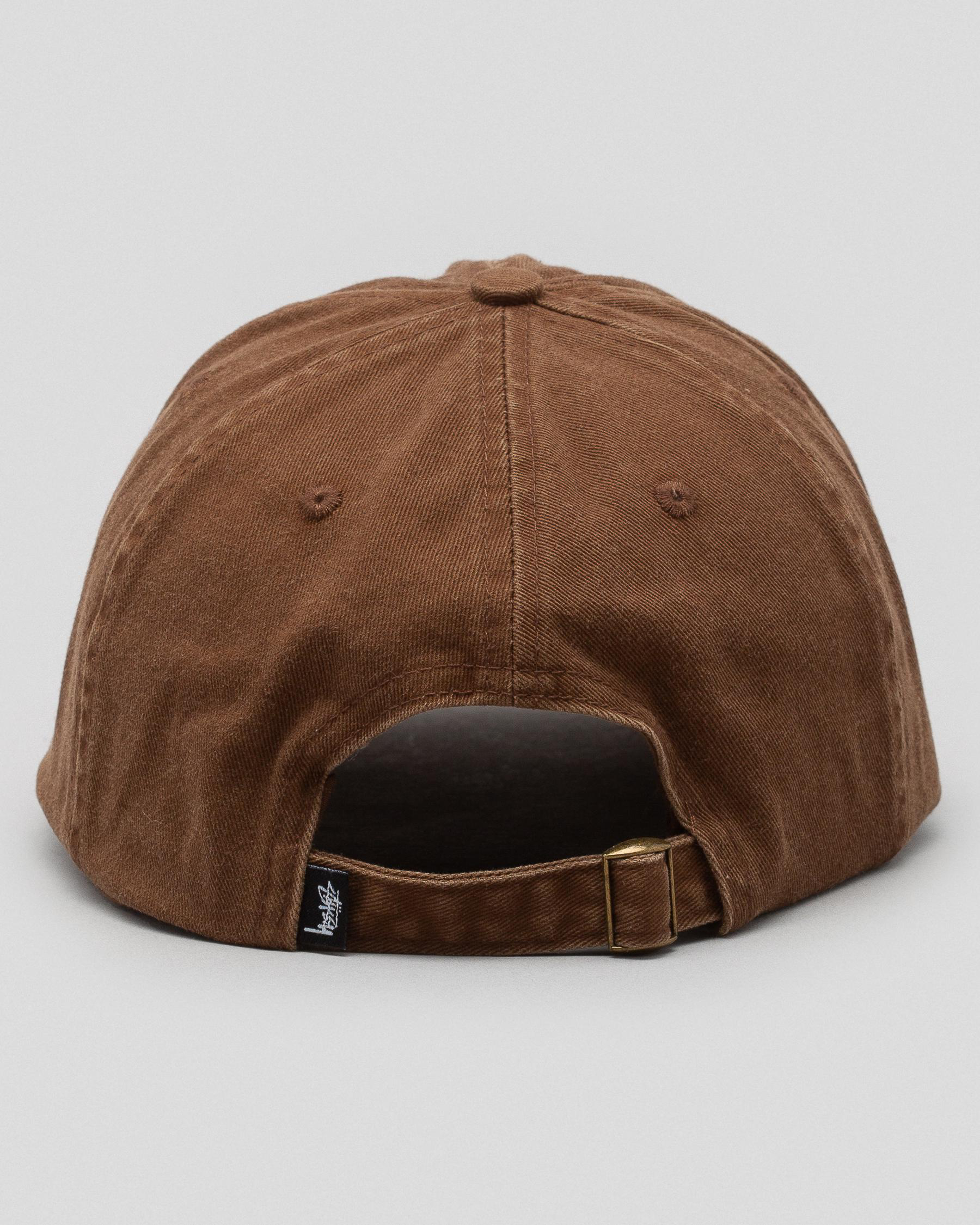 Shop Stussy Stock Low Pro Cap In Chocolate - Fast Shipping & Easy ...