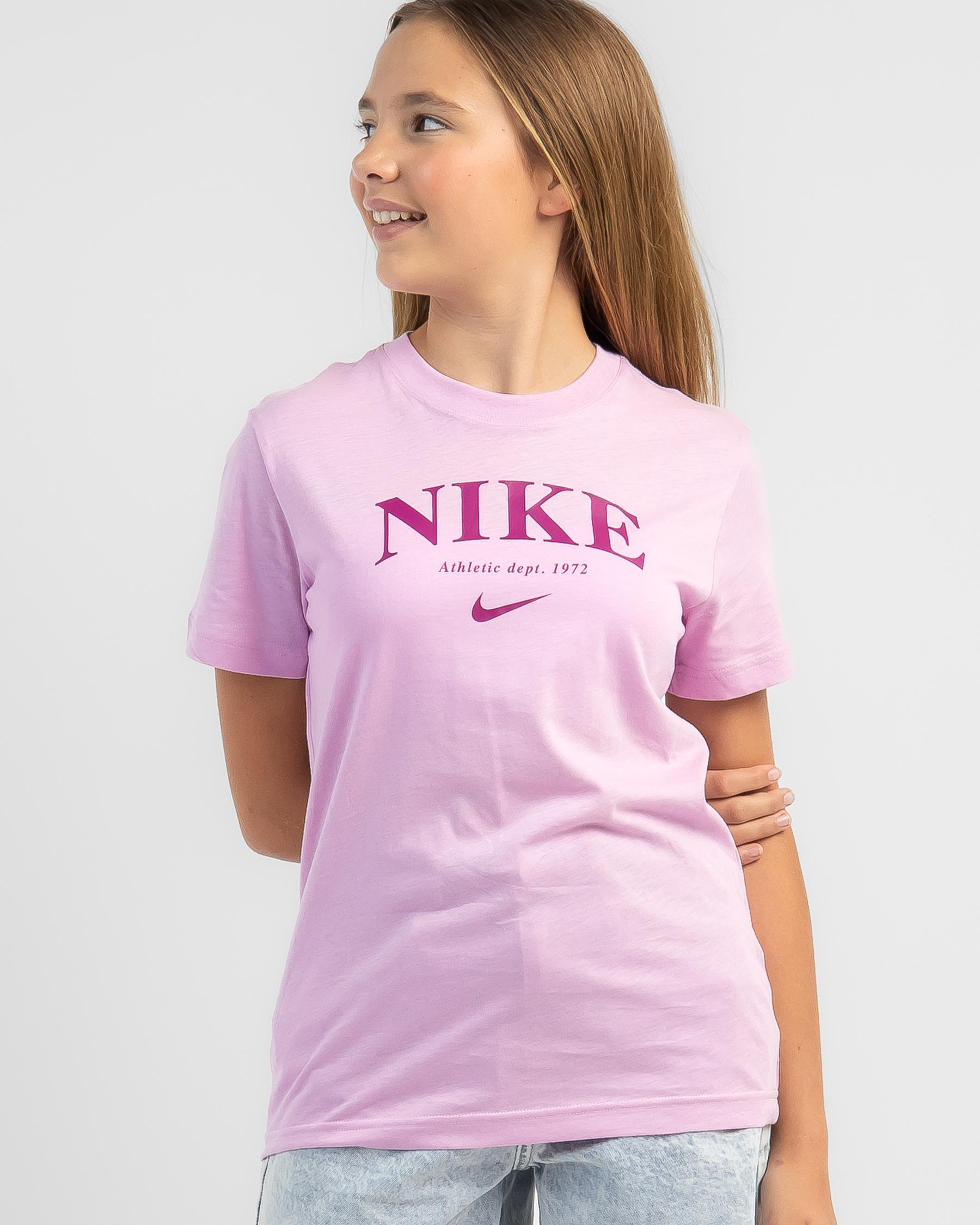 Nike Girls' Trend BF TShirt In Lt Arctic Pink FREE* Shipping & Easy
