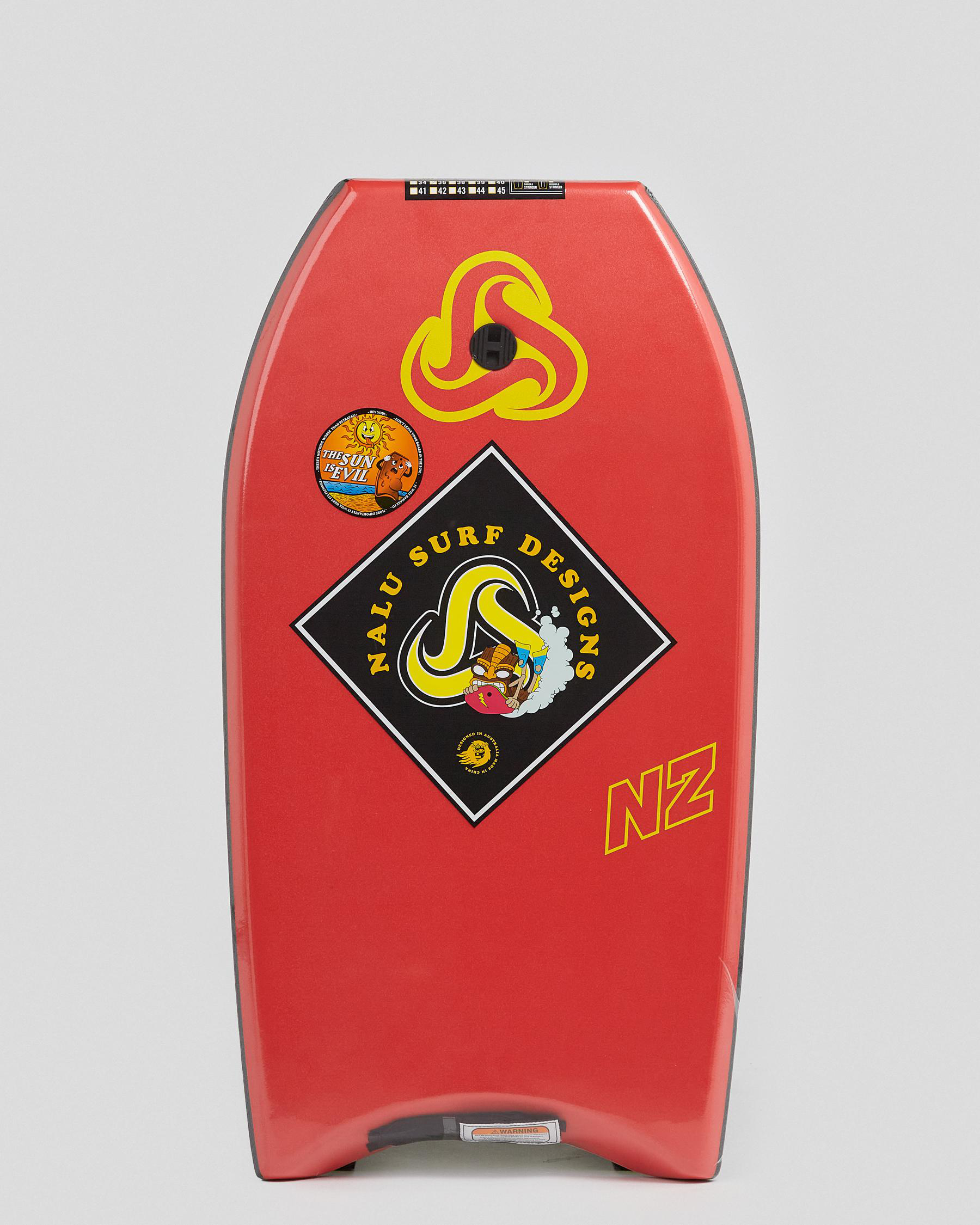 Nalu Bodyboards N2 36" Bodyboard In Red City Beach Australia