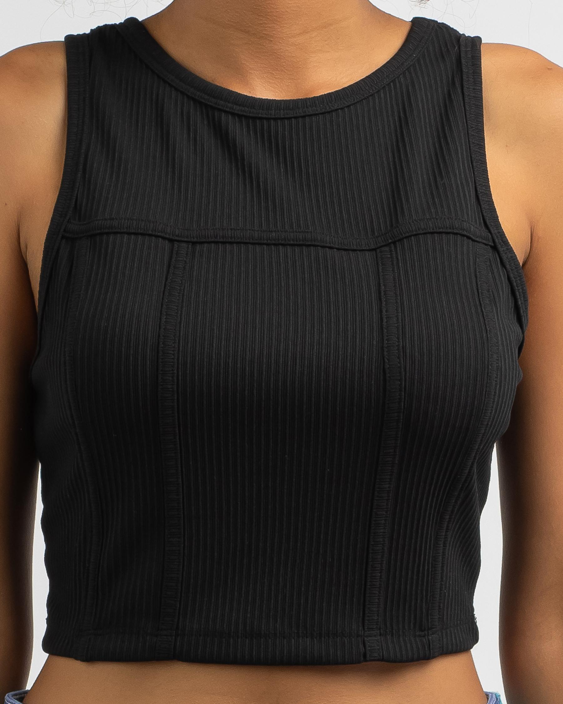 Shop Alive Girl Divine Energy Top In Black - Fast Shipping & Easy ...