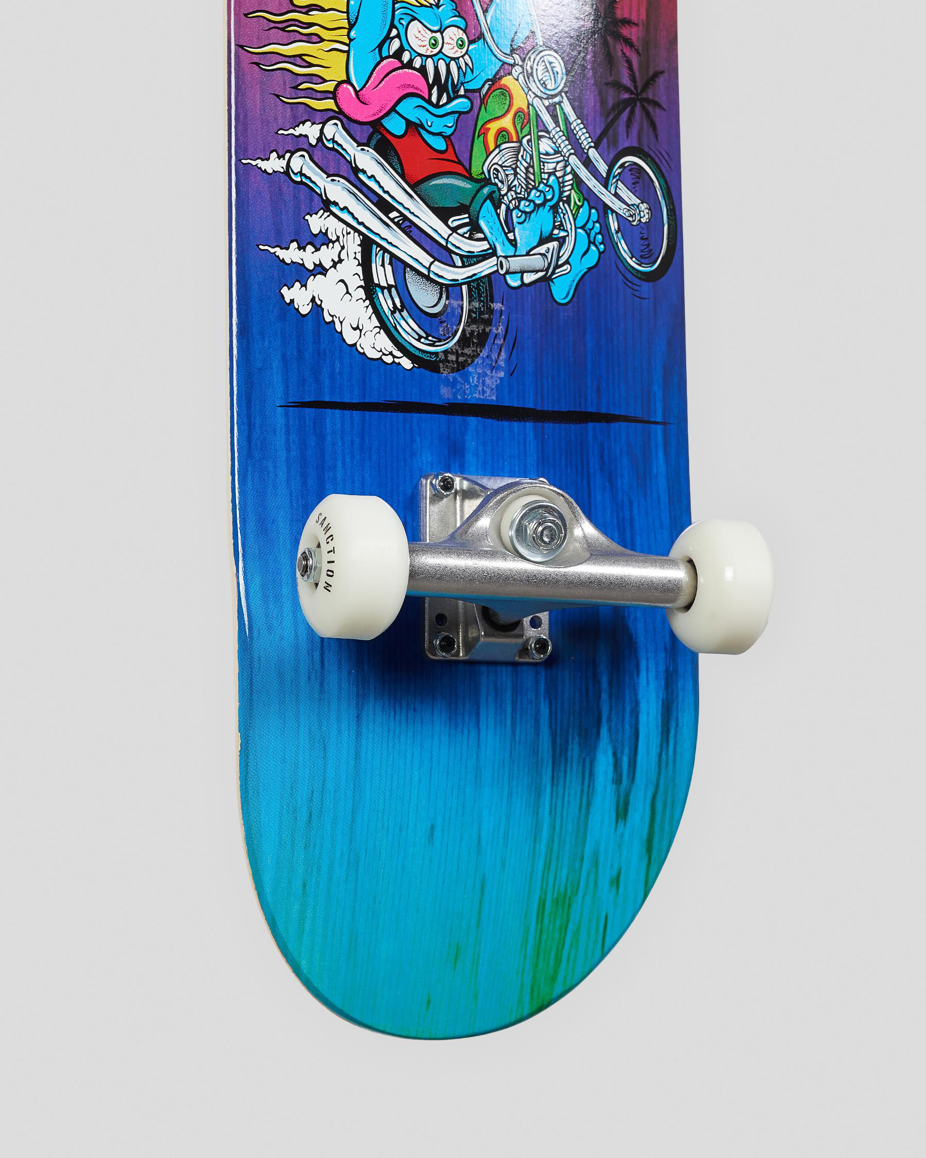 Shop Sanction Chopper Complete Skateboard In Multi Fast Shipping