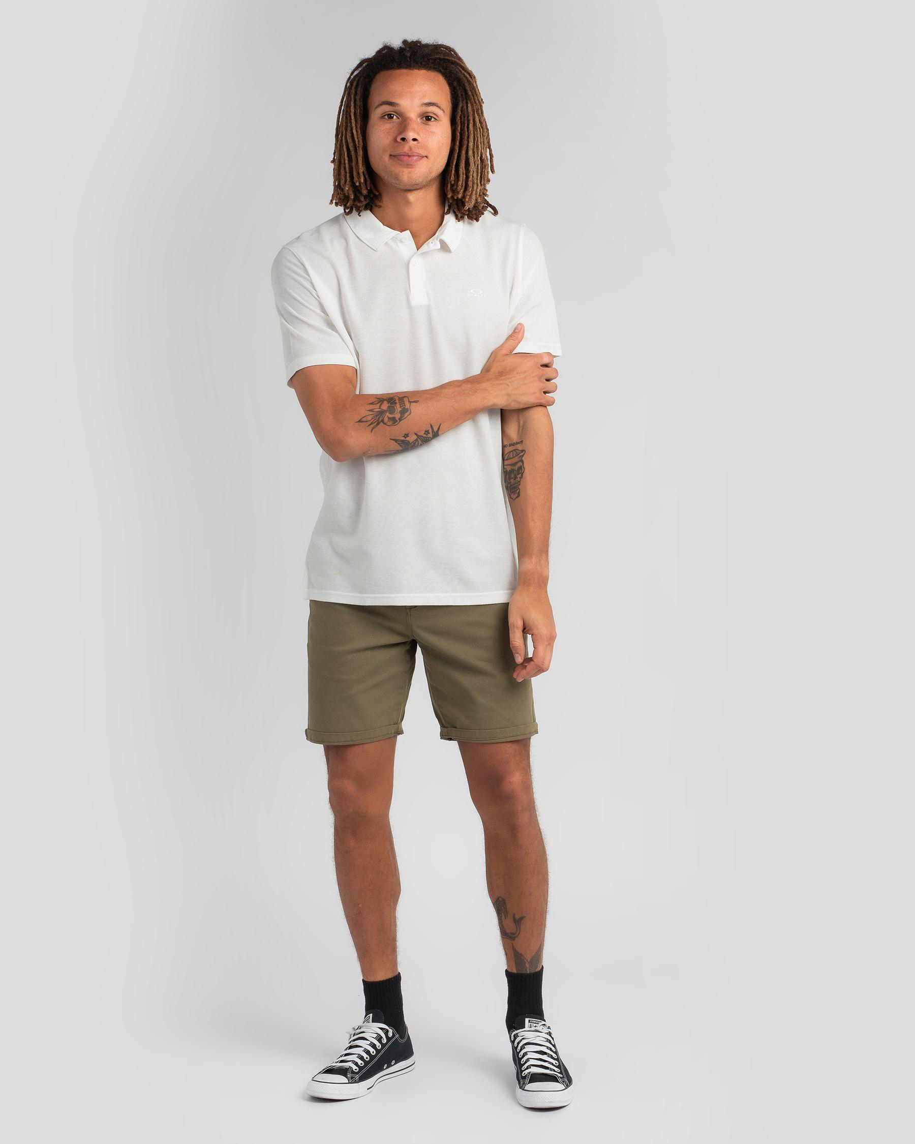 Oakley Relax Polo Shirt In Off White - Fast Shipping & Easy Returns ...