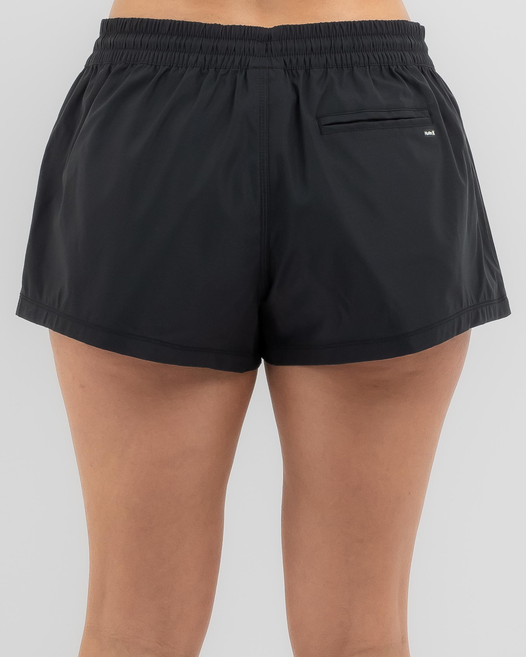 Shop Hurley Staple Board Shorts In Black Fast Shipping & Easy Returns