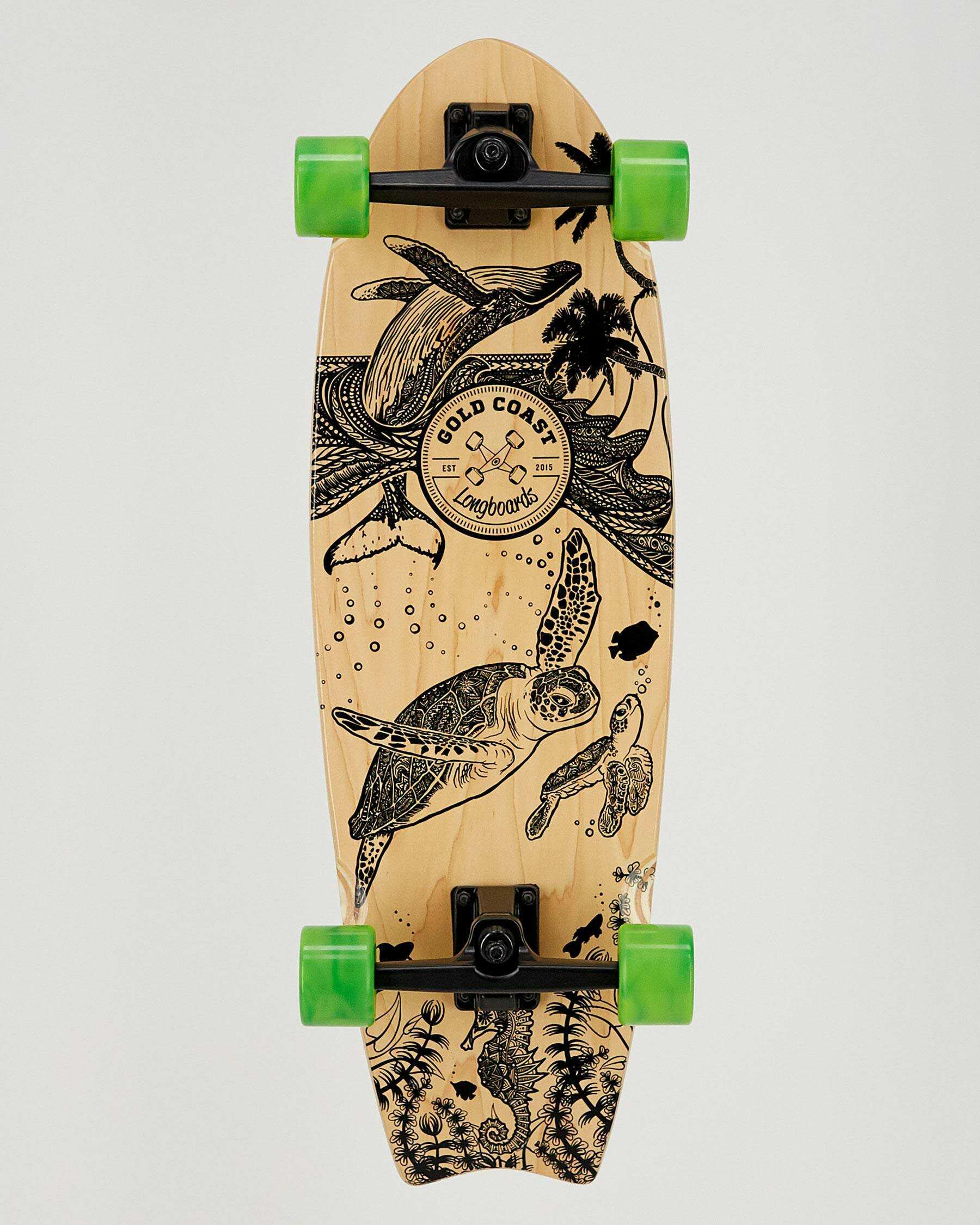 Shop Gold Coast Longboards Wanderlust Surf Skate Cruiser Skateboard In