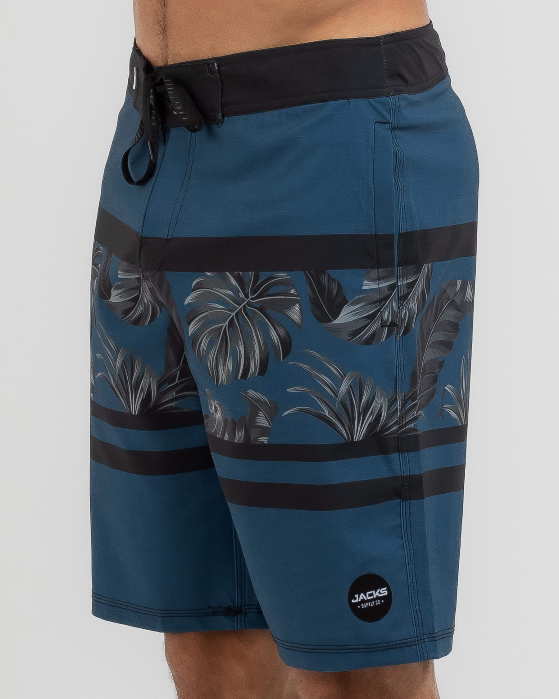 Shop Jacks Subtropic Board Shorts In Blue - Fast Shipping & Easy ...