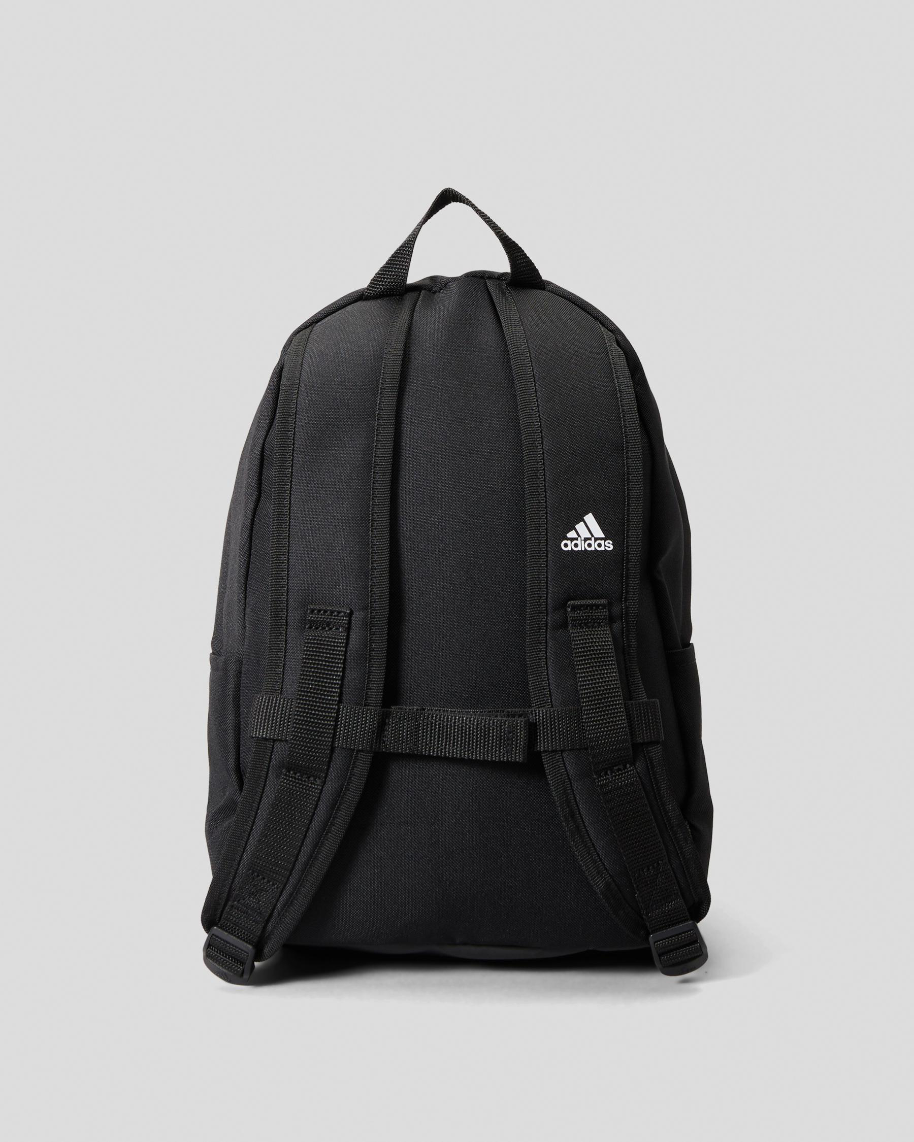 Shop adidas K BP BOS New Backpack In Black/white Fast Shipping & Easy
