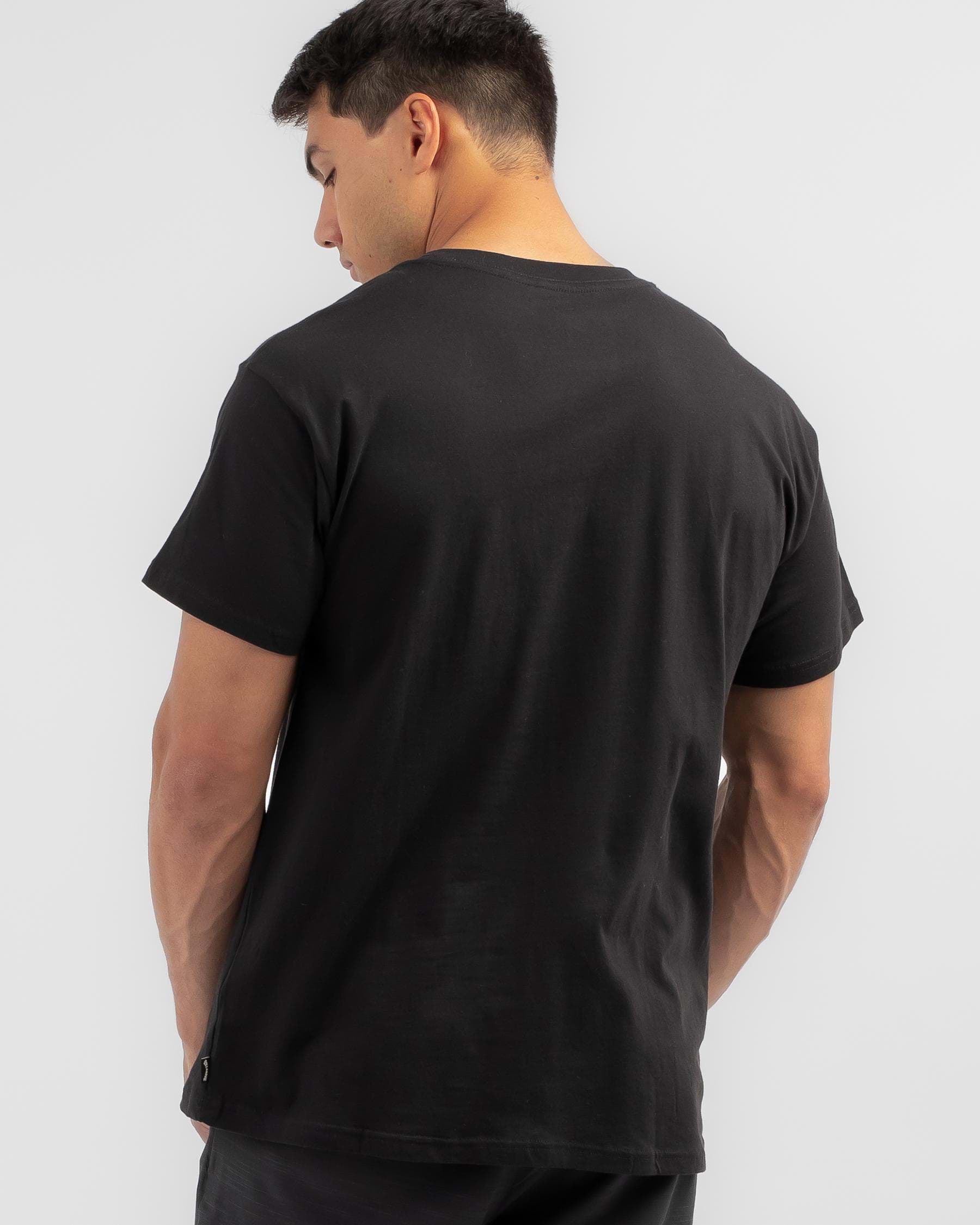 Shop Billabong Smitty T-Shirt In Black - Fast Shipping & Easy Returns ...