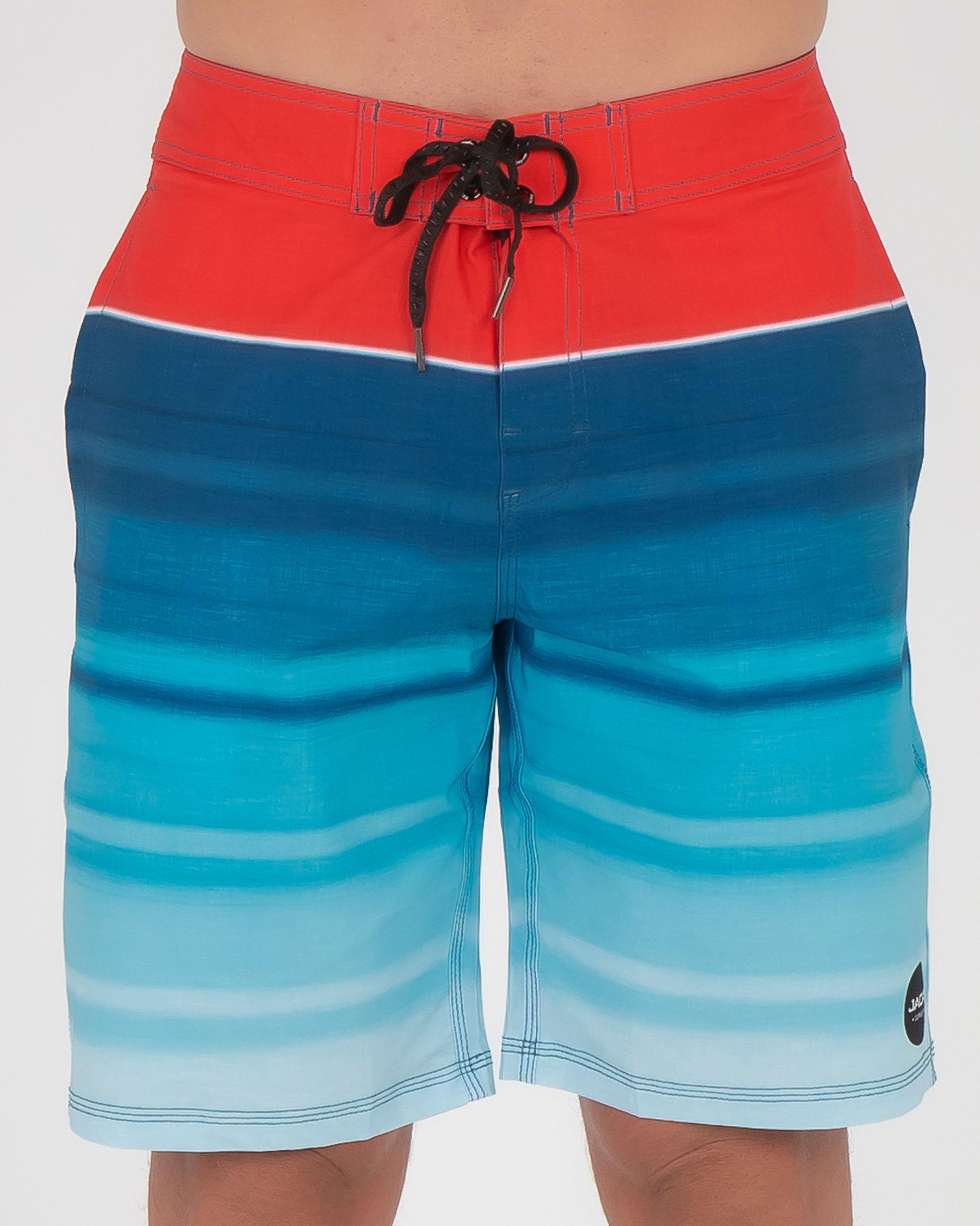 Jacks Pacific Board Shorts In Red/blue | City Beach Australia