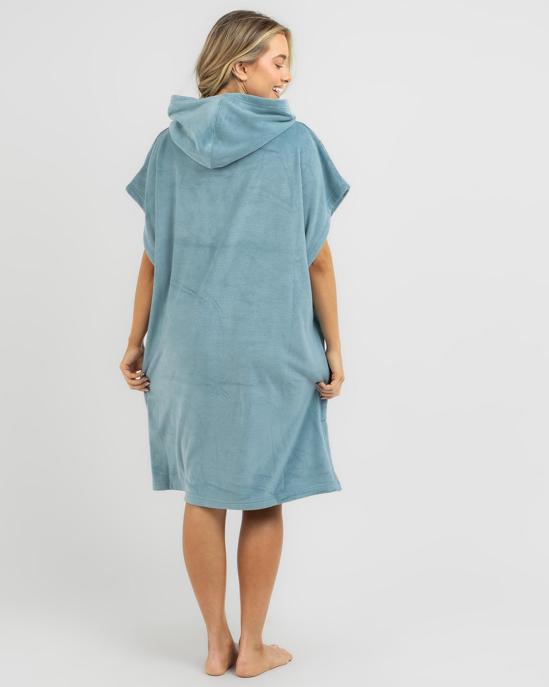 Shop Hurley OAO Hooded Towel In Seafoam Fast Shipping & Easy Returns City Beach Australia