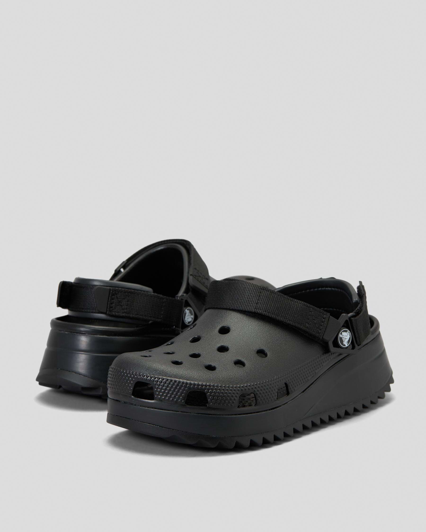 Crocs Classic Hiker Clogs In Black - Fast Shipping & Easy Returns ...