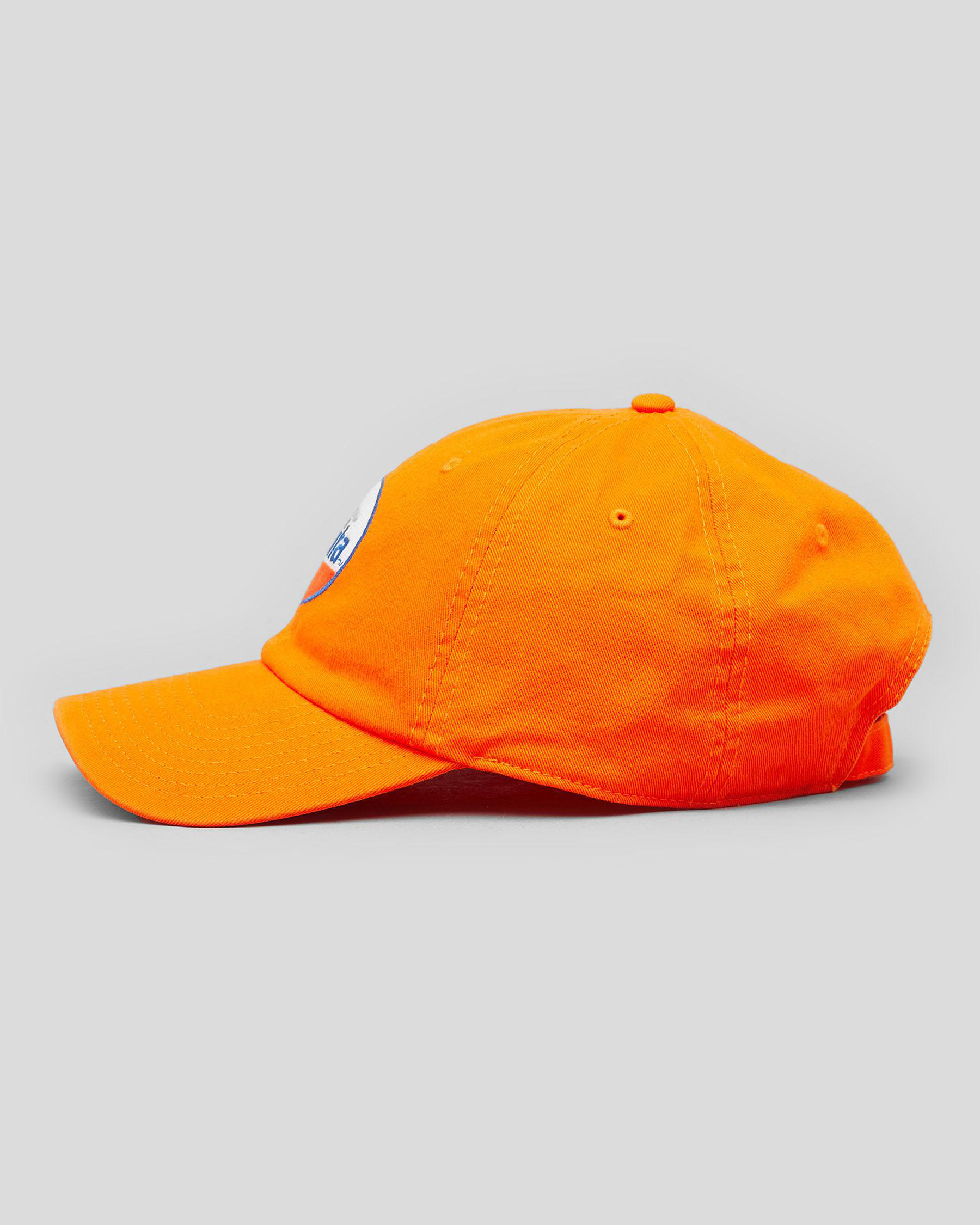 American Needle Fanta Washed Slouch Cap In Vibrant Orange - Fast ...