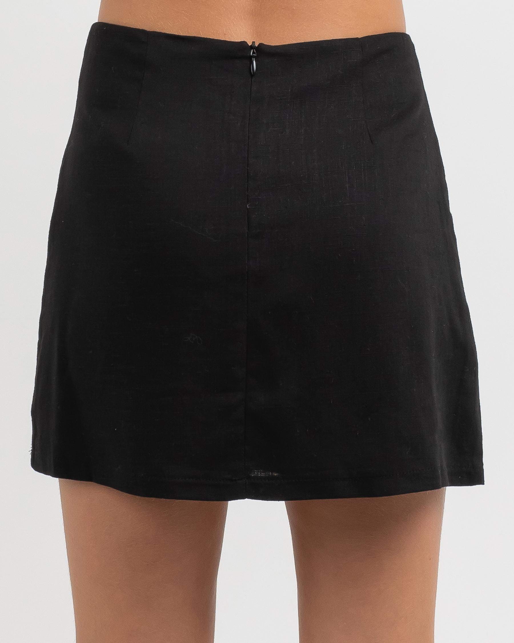 Mooloola Girls' Camilla Skirt In Black - Fast Shipping & Easy Returns ...