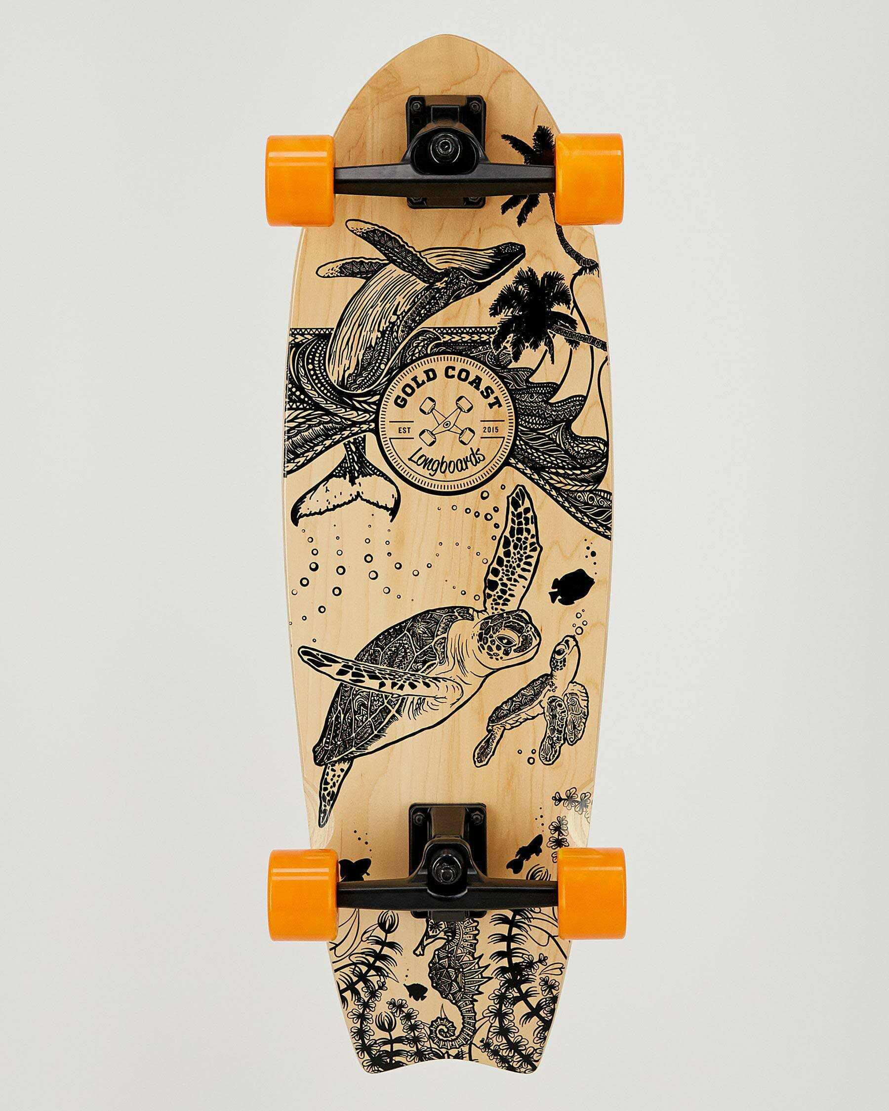 Shop Gold Coast Longboards Wanderlust Surf Skate Cruiser Skateboard In