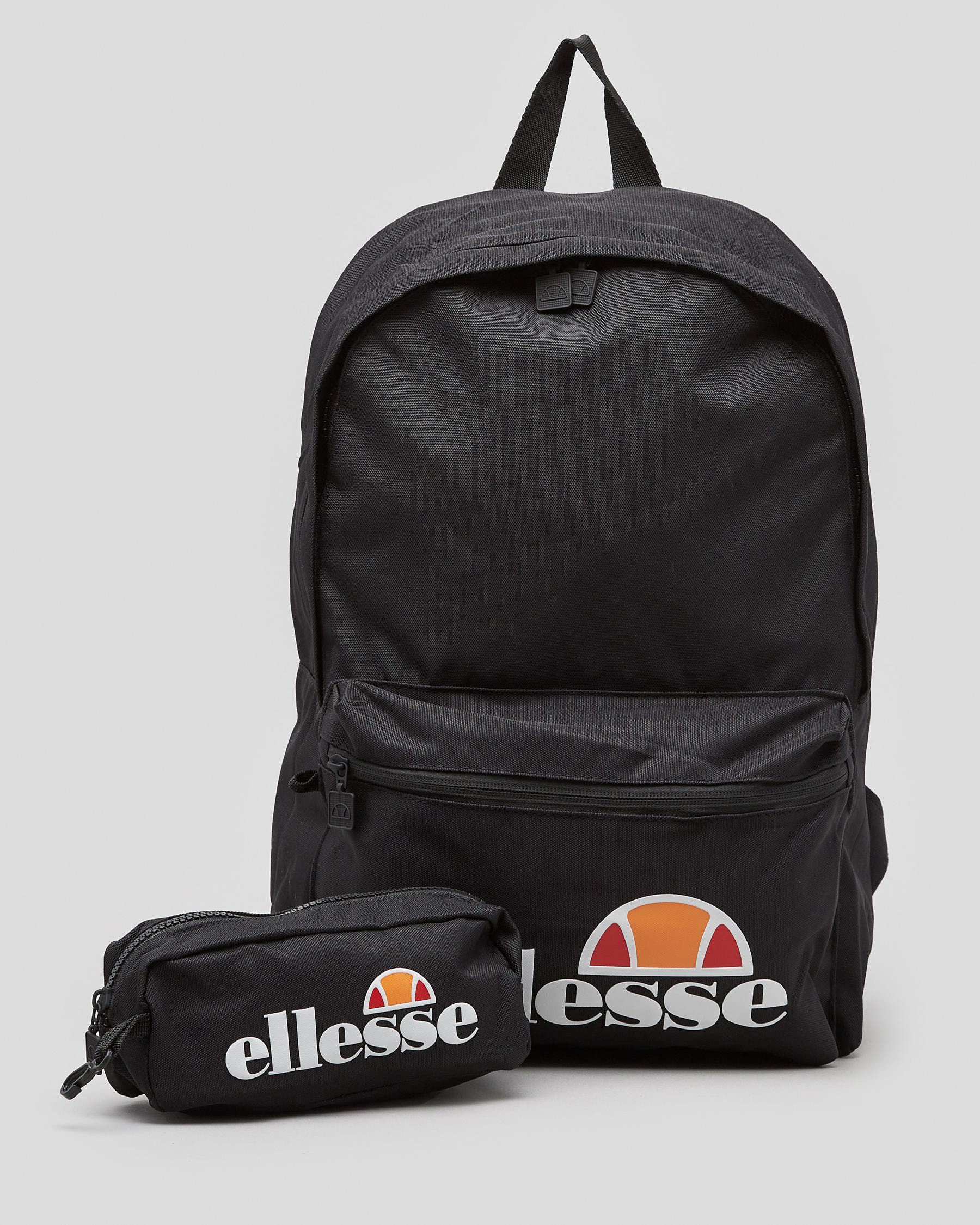interval kleurstof instinct Ellesse Rolby Backpack and Pencil Case Pack In Black - Fast Shipping & Easy  Returns - City Beach United States