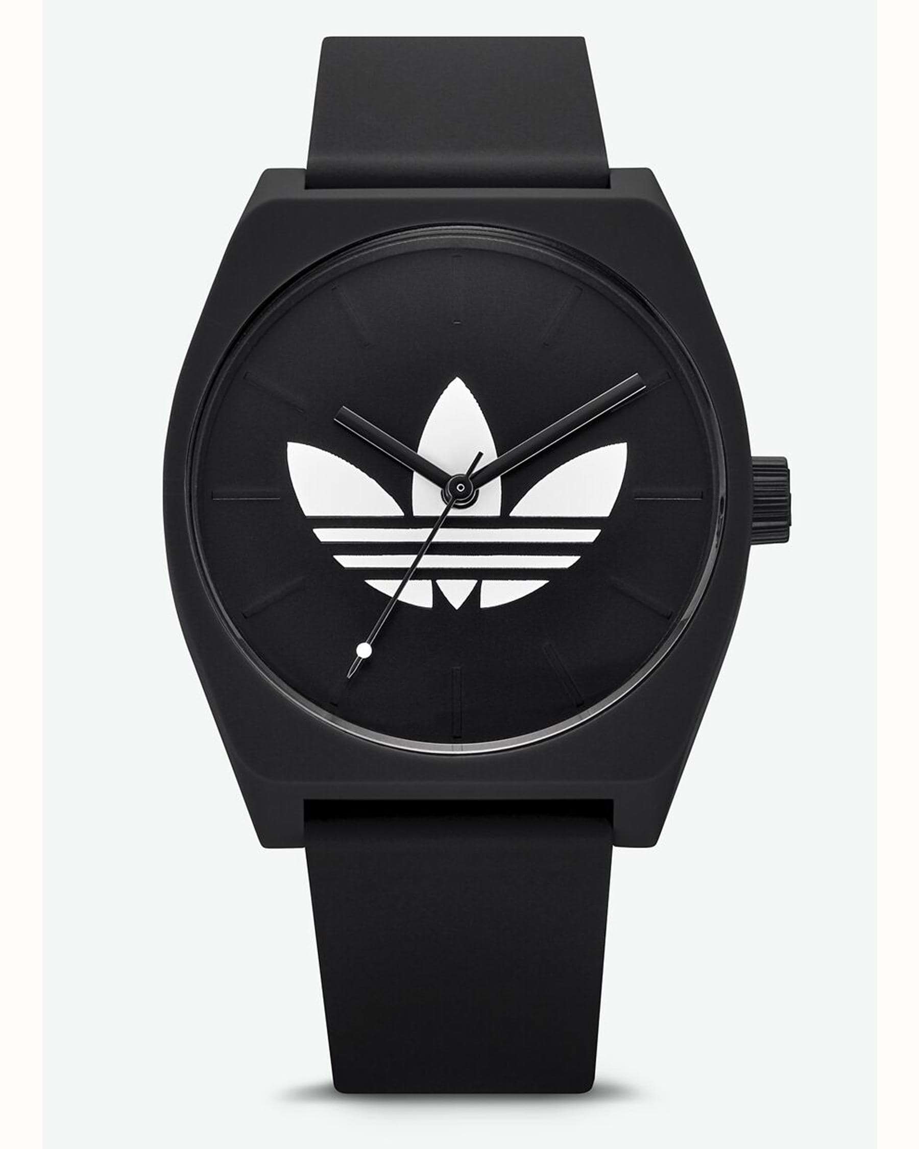 Adidas Process_SP1 Trefoil Watch In Black - Fast Shipping & Easy ...
