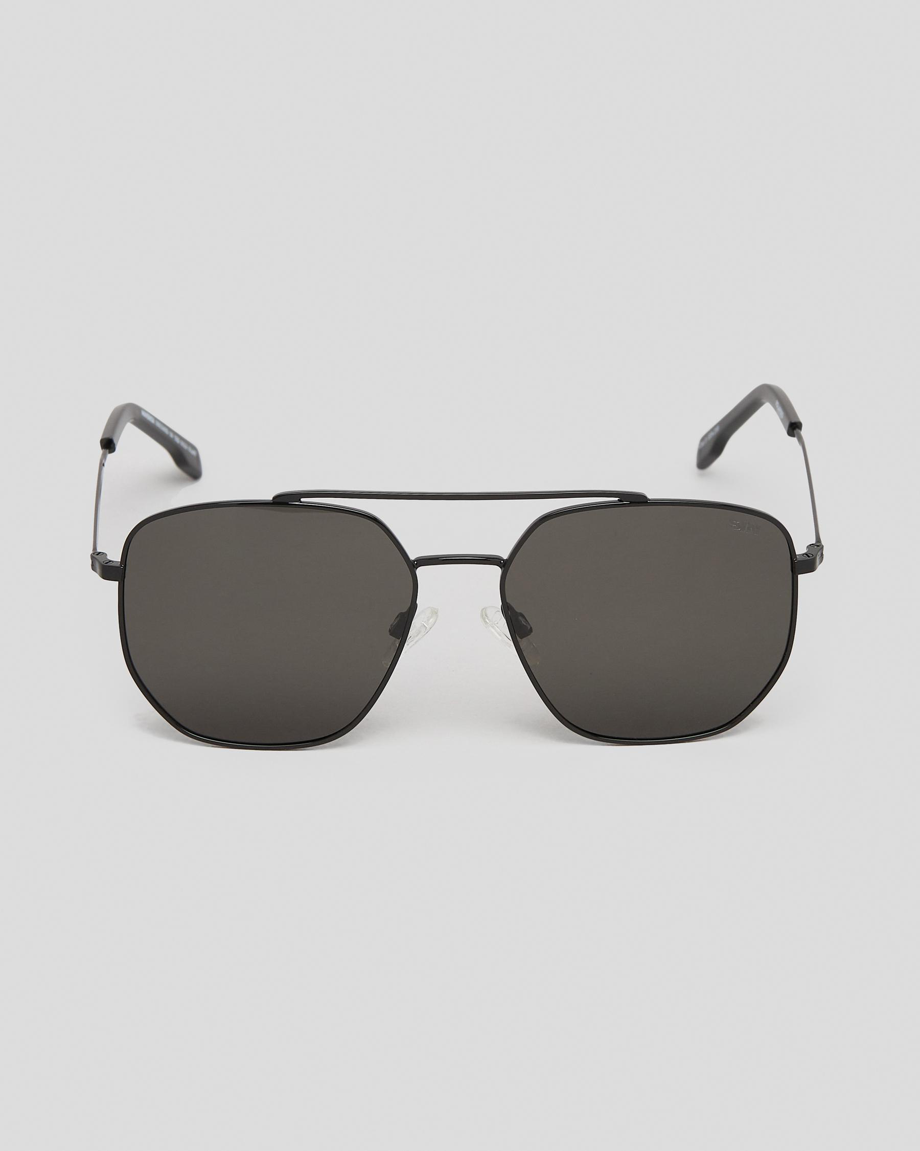 Shop Sin Eyewear Maverick Polarised Sunglasses In Black/smoke Fast Shipping & Easy Returns