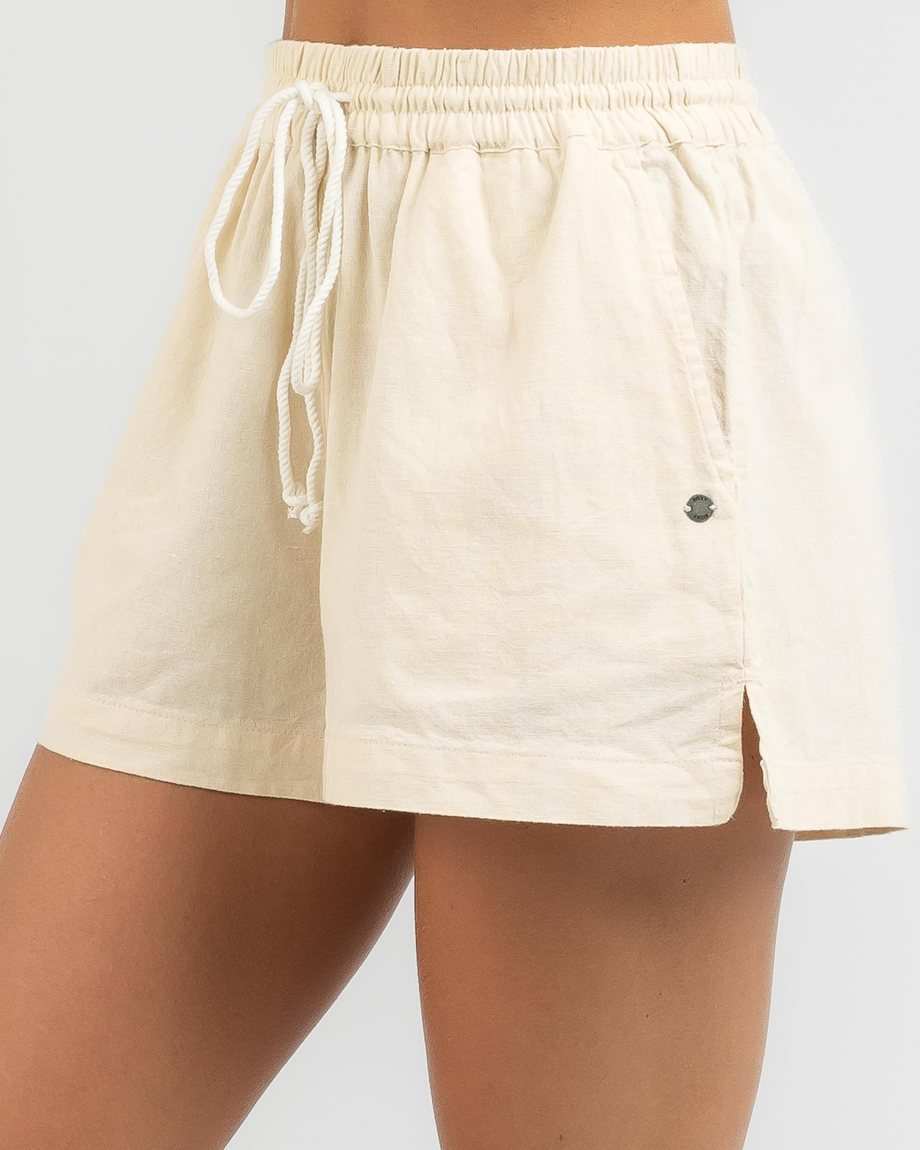 Shop Roxy Lekeitio Beach Shorts In Tapioca Fast Shipping & Easy Returns City Beach Australia