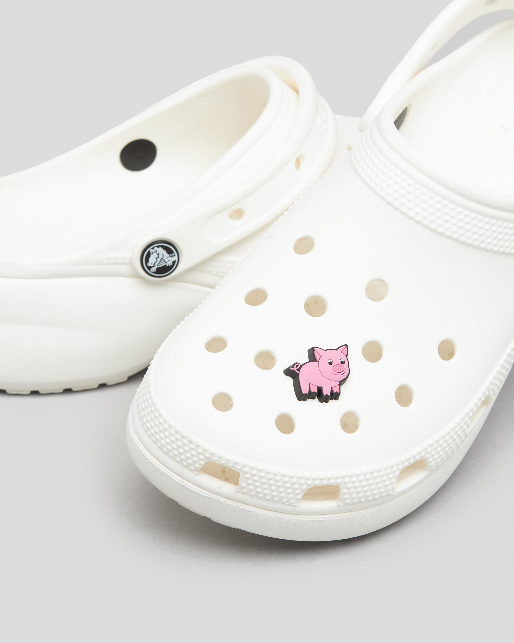 Shop Crocs Pink Piggy Jibbitz In Multi Fast Shipping & Easy Returns City Beach Australia