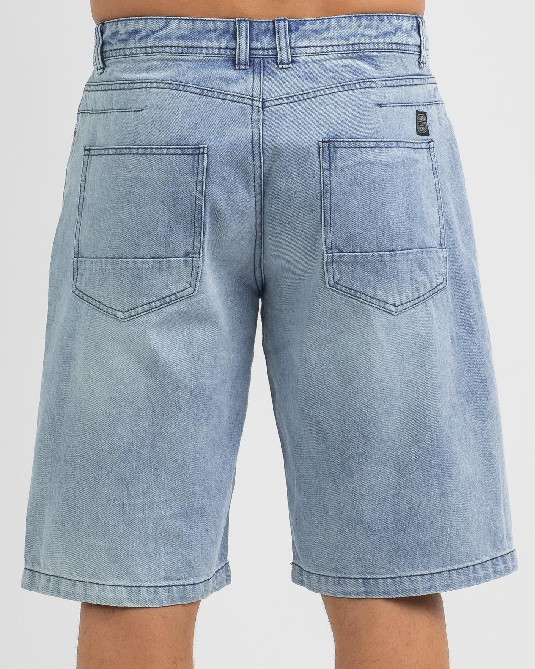 Dexter Collide Walk Shorts In Light 