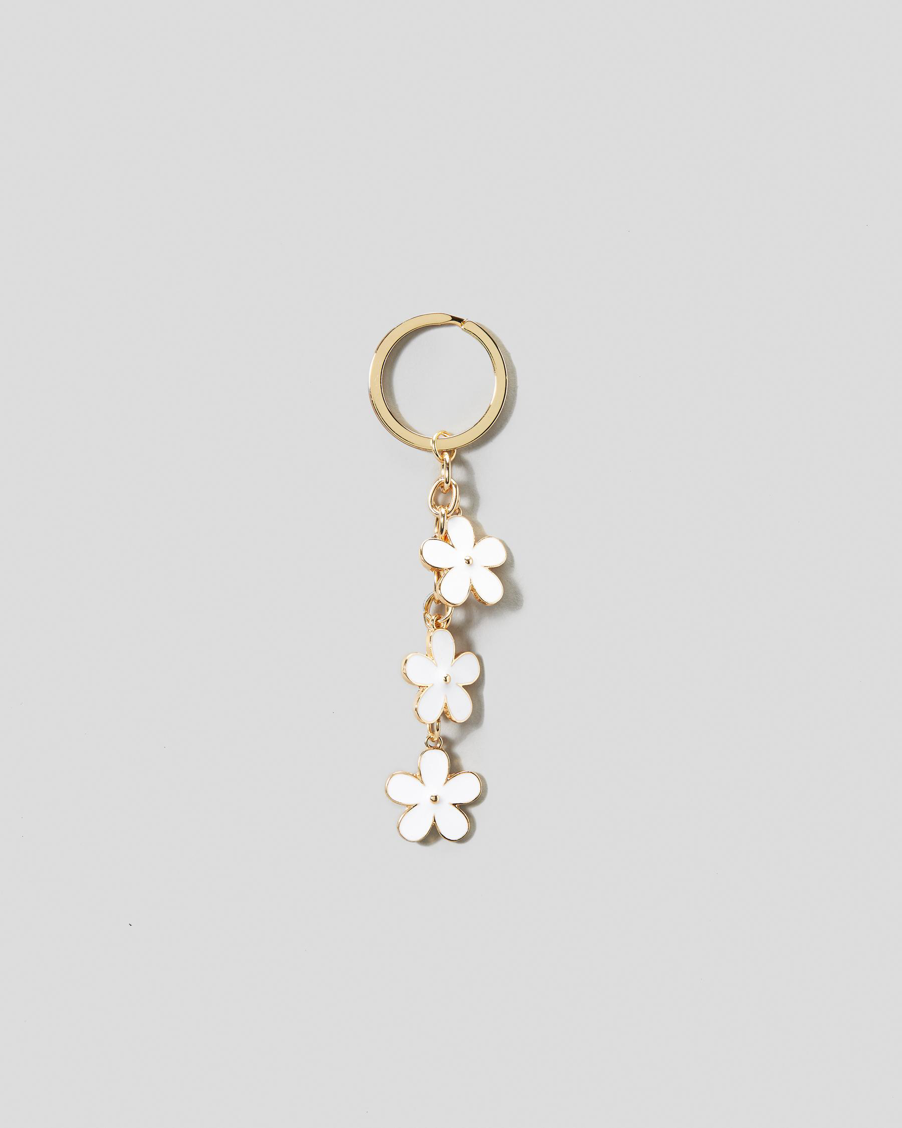 Daisy Silicone Keyring